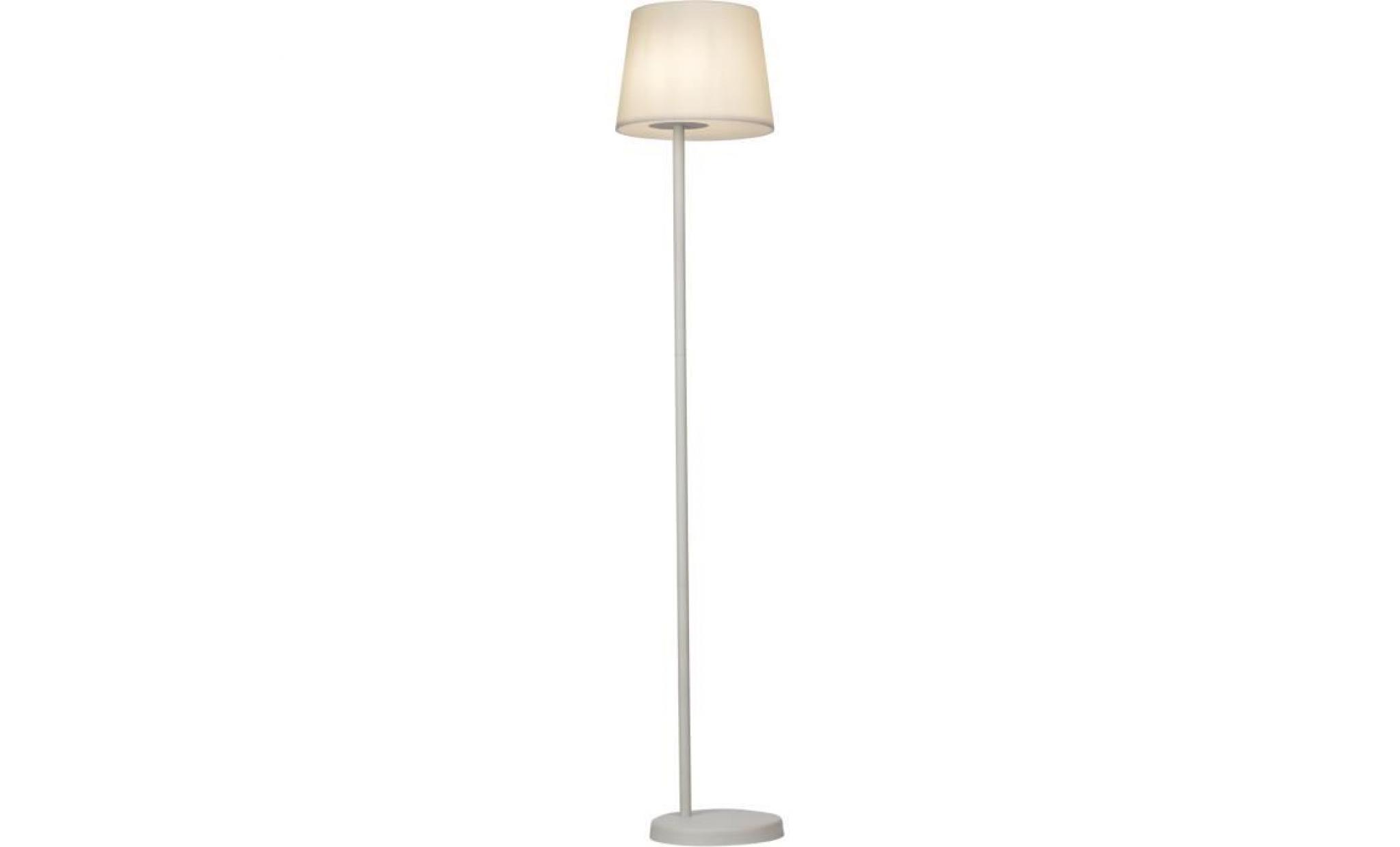 brilliant lampadaire extérieur avec câble 5 m drag   181x35 cm   blanc