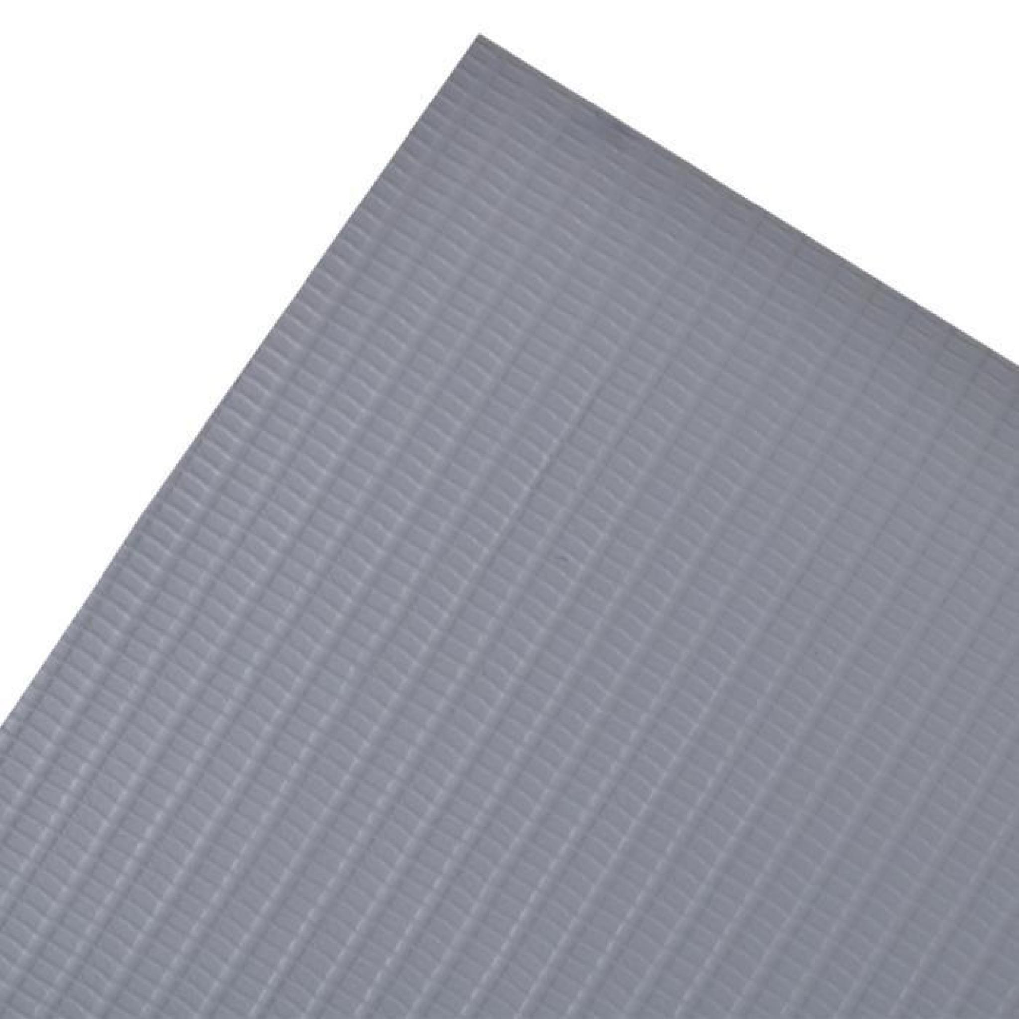 Brise-vue pour clôture en PVC gris clair en rouleau 70 x 0,19 m pas cher