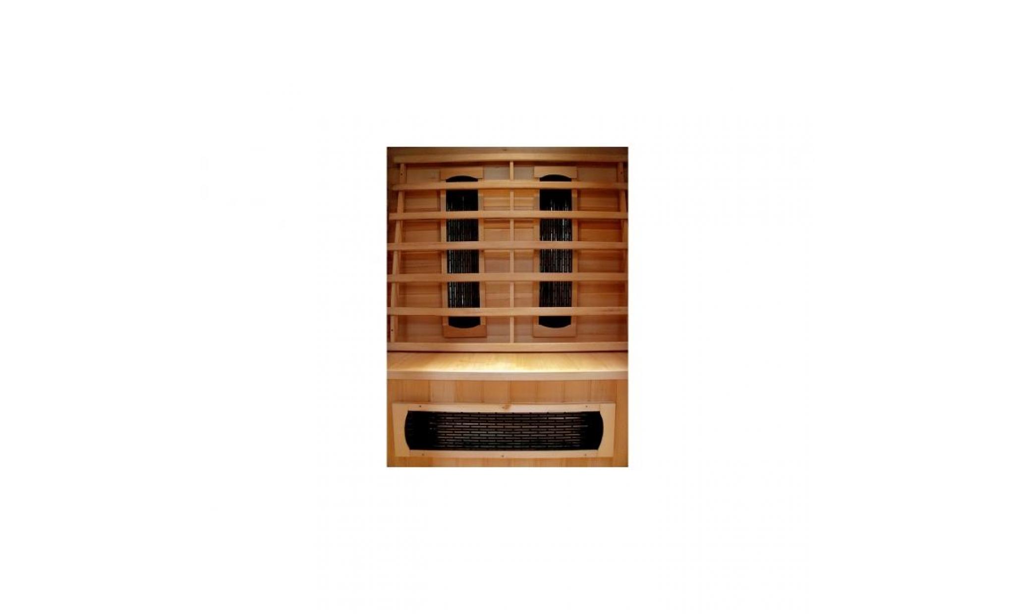 cabine sauna luxe infrarouge 4/5 places pas cher