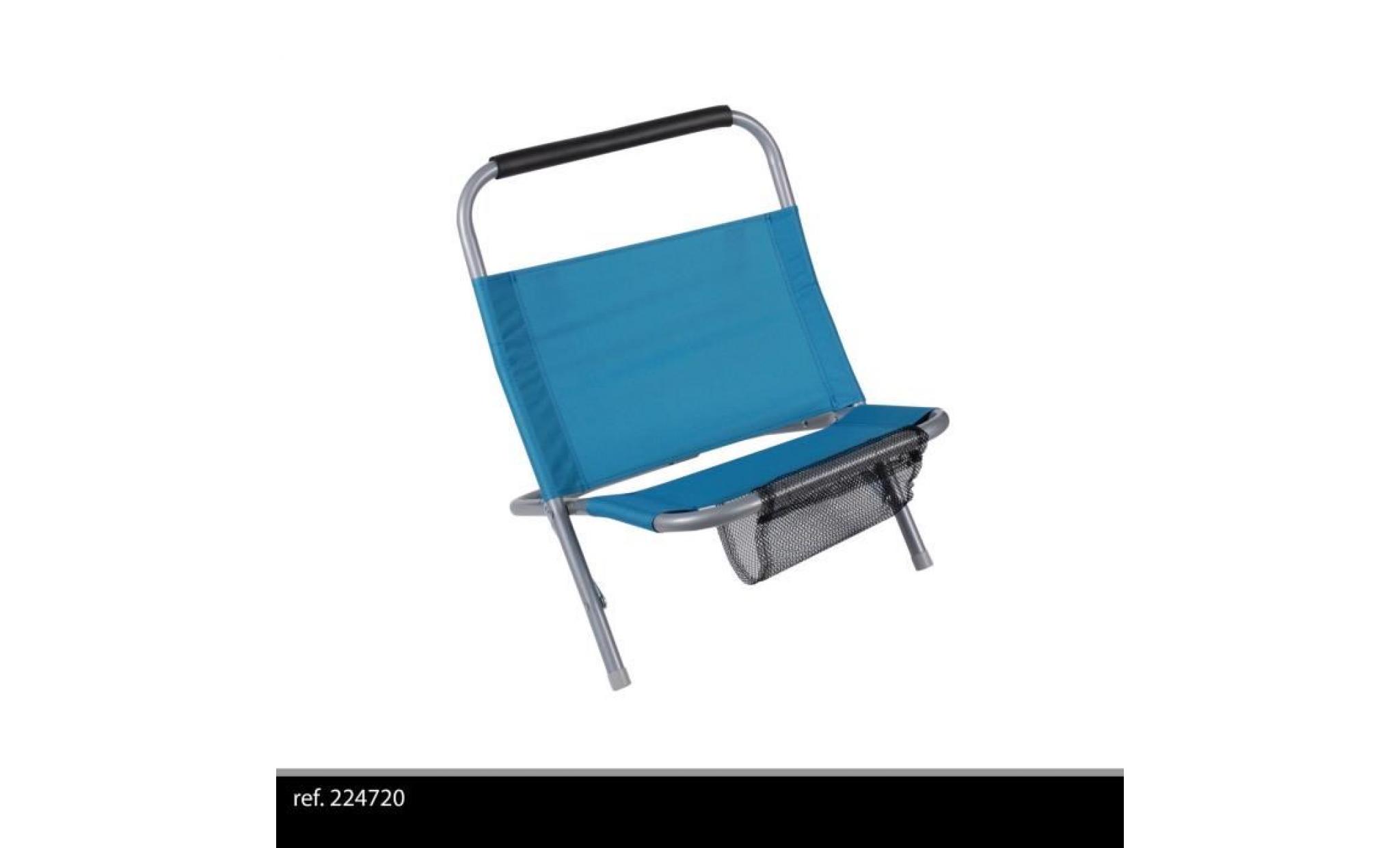 cale dos fauteuil petite chaise de plage portable pliante pliable camping