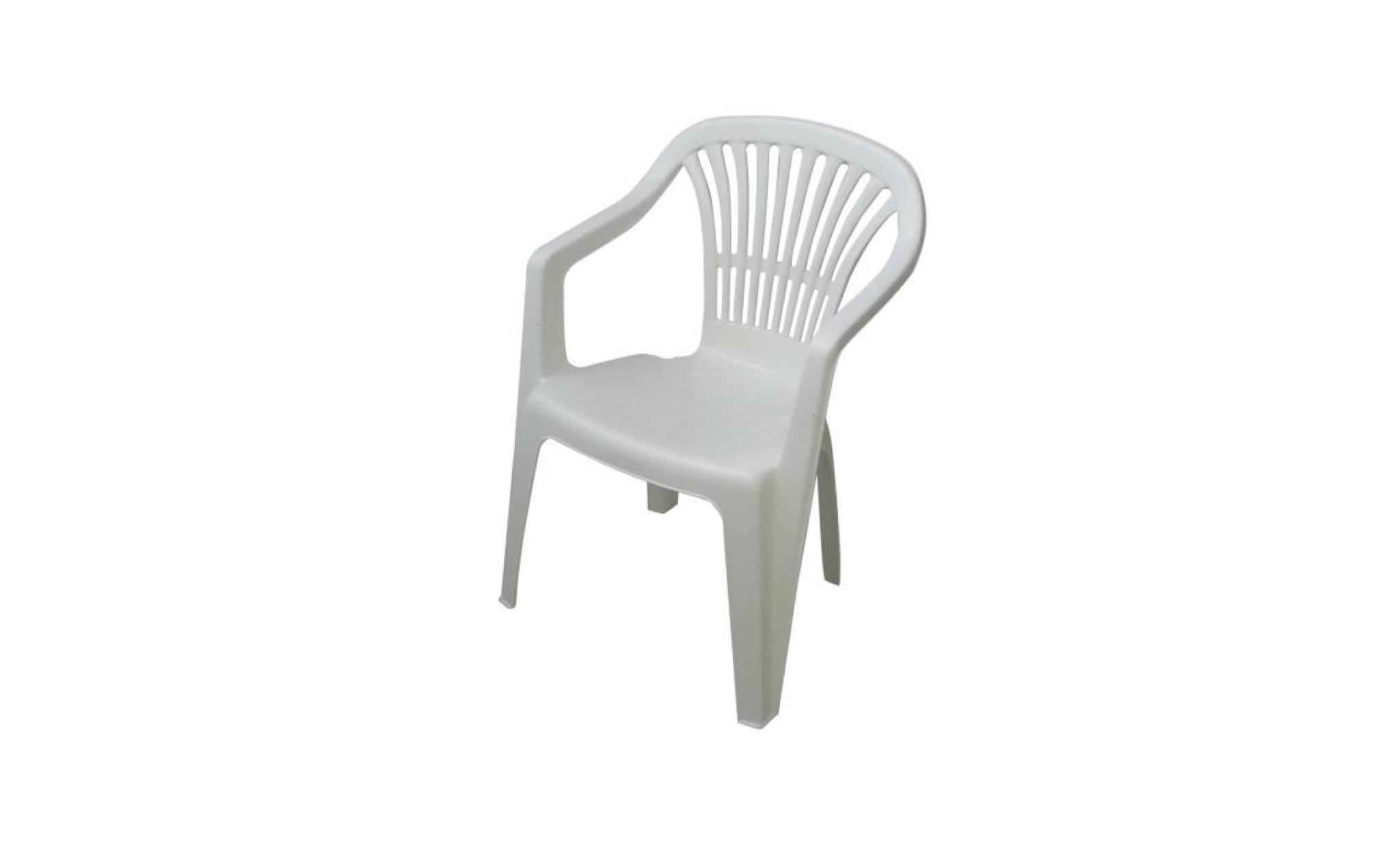 progarden fauteuil monobloc scilla meubles de jardin en plein air