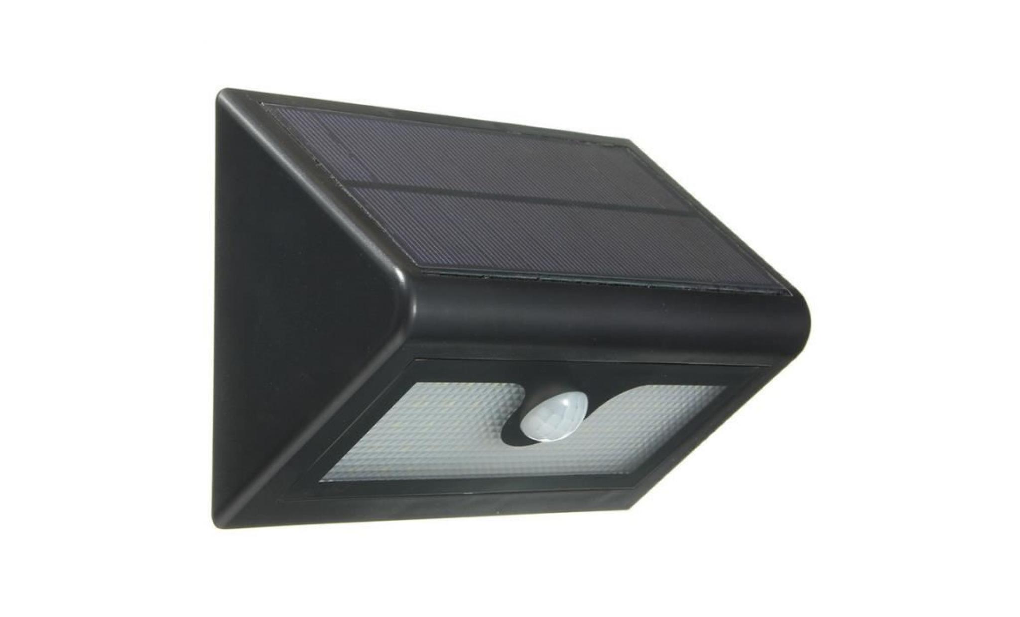capteur solaire 50led 2835 applique murale lumière détecteur mouvement extérieur pas cher