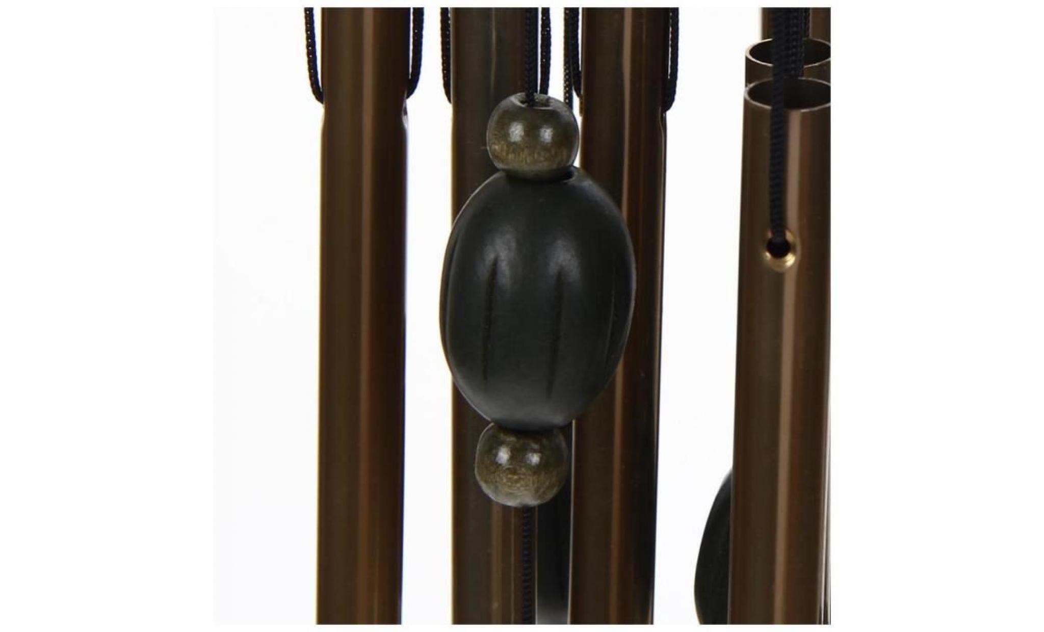 carillon bronze 12 tubes cloches métalliques vent jardin extérieur carillon pendaison cadeau décoration pas cher