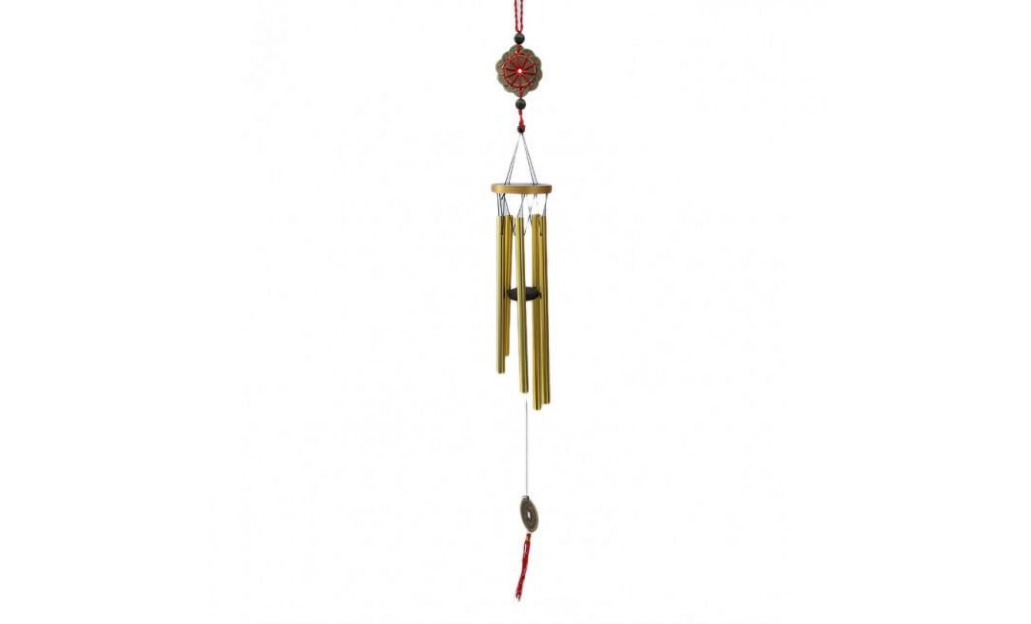 carillon de 95 cm de haut   feng shui prosperite et richesse pas cher