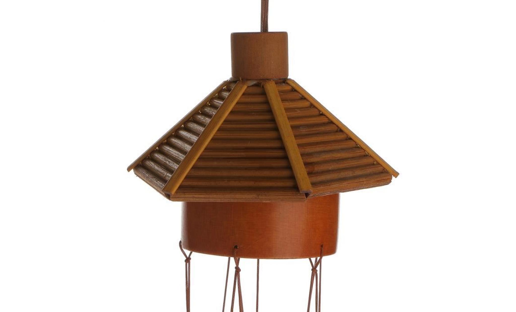 carillon relaxant bambou cour jardin extérieur vent vivre carillons toit windchime # 3 pas cher