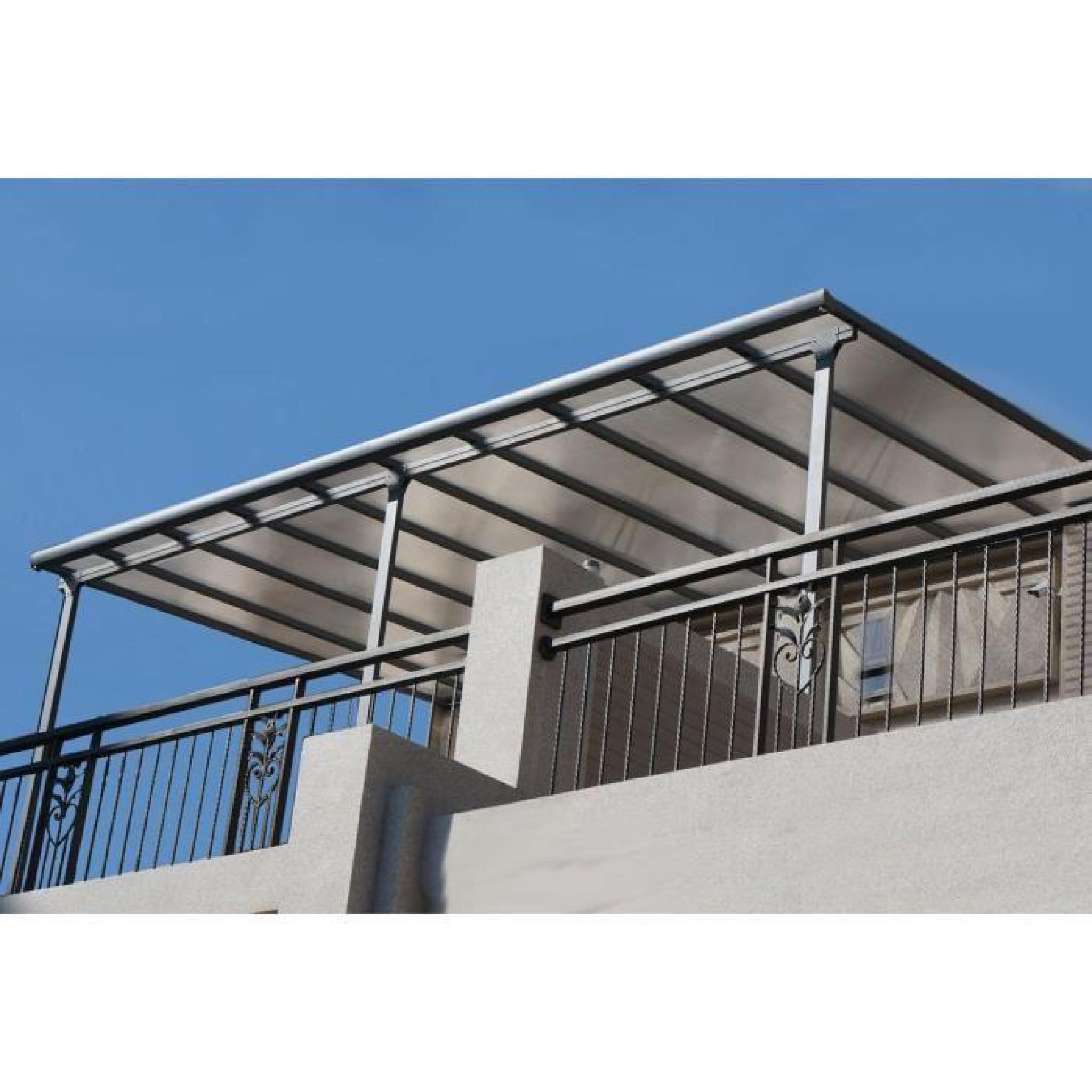 carport toit terrasse pergola 3x4 m en aluminium