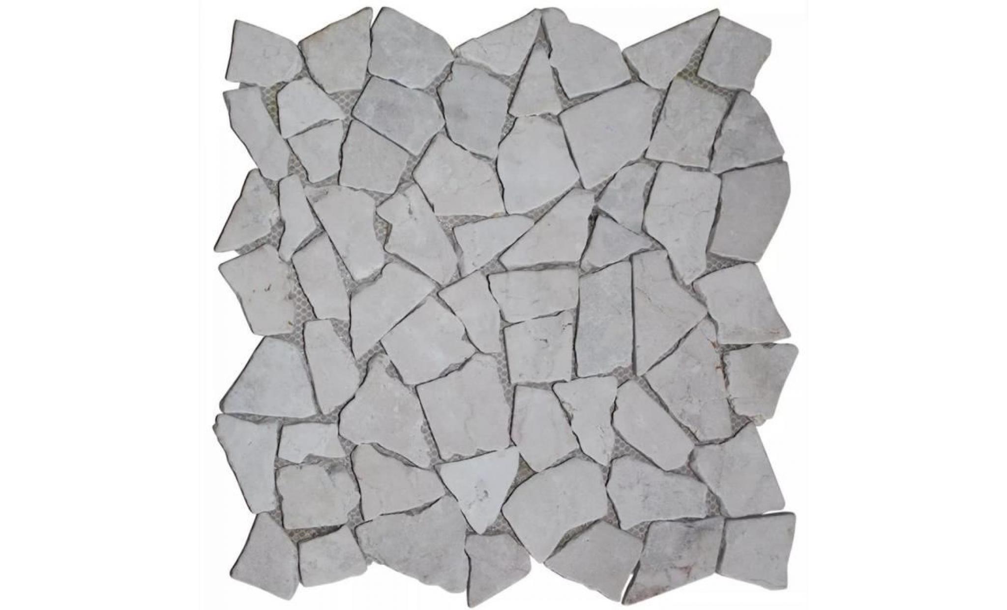 carreaux de mosaïque 11 pcs marbre or 1 m²