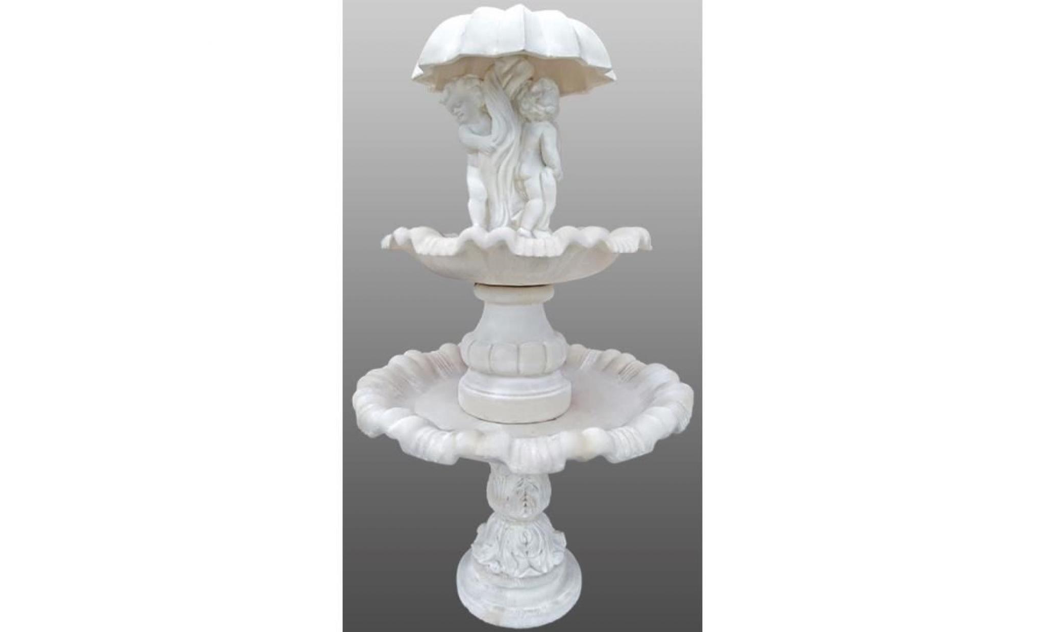 casa padrino fontaine / fontaine de jardin à parapluie art nouveau Ø 130 x h. 217 cm   décor de jardin baroque et art nouveau