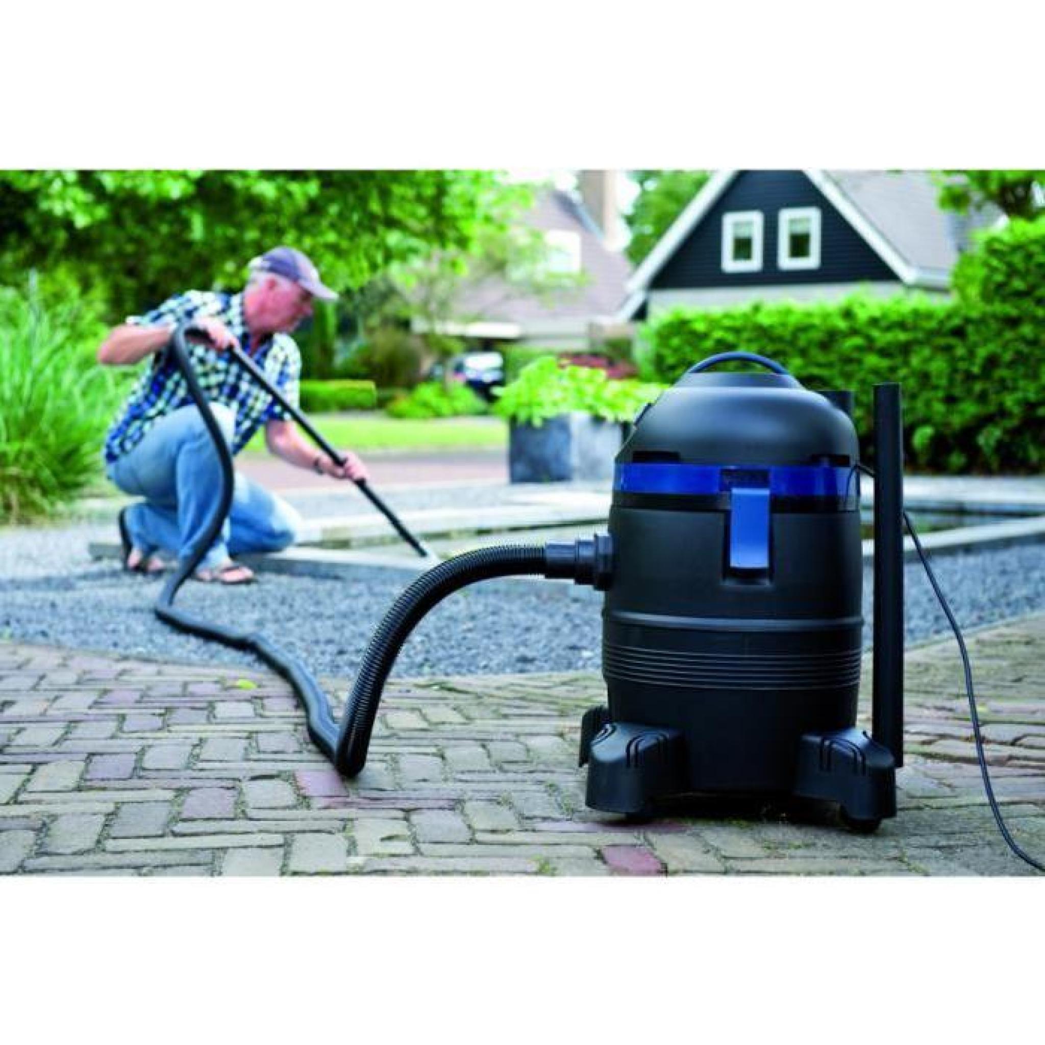 Cet aspirateur est conçu pour nettoyer les bassins de votre jardin ou les piscines. Grâce à son moteur ultra-puissant (1000 watt)... pas cher