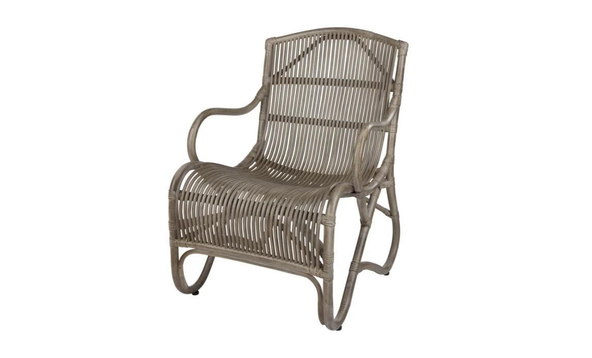 chaise longue en kubu toledo   rotin design