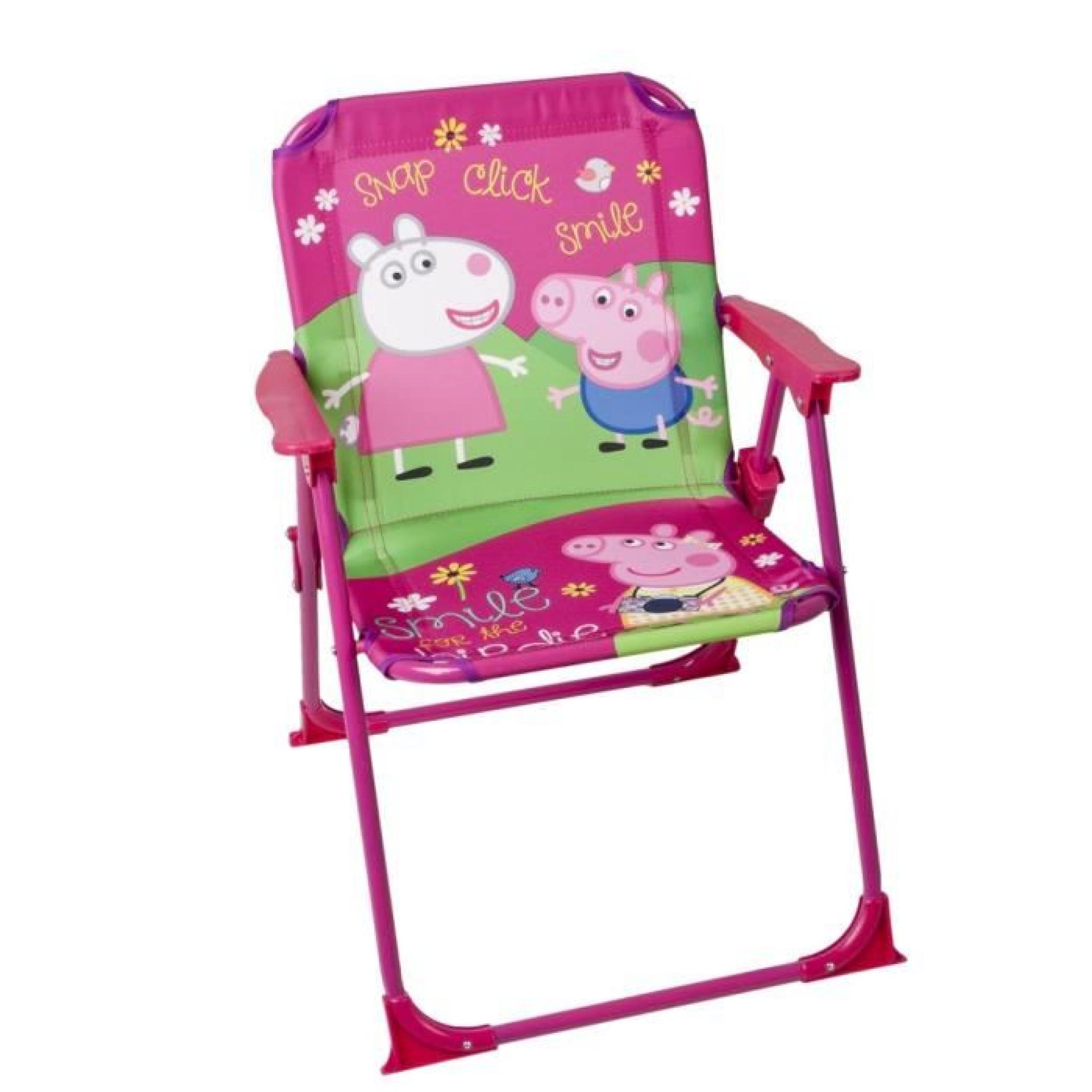 Chaise pliable pour enfant Peppa Pig
