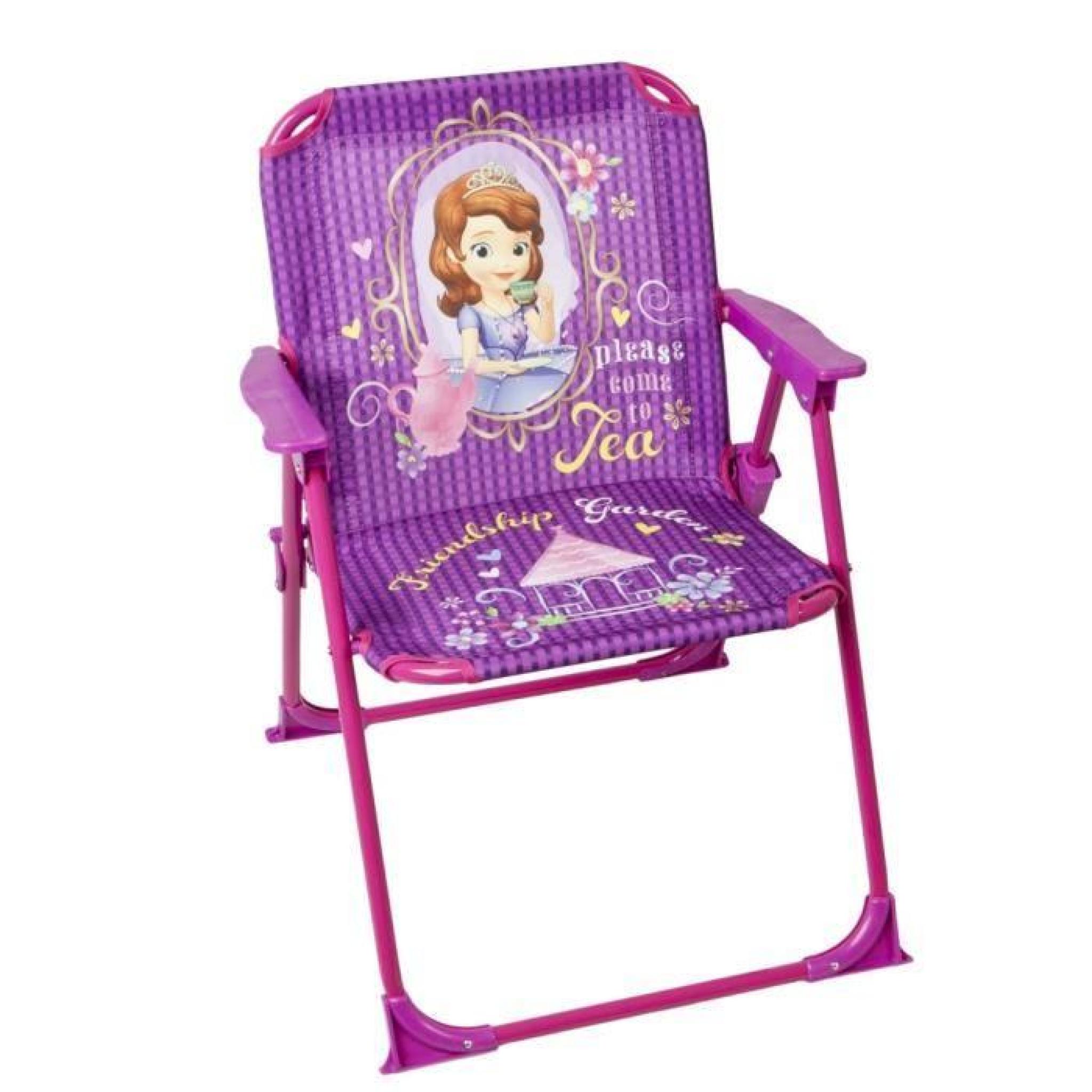 Chaise pliable pour enfant Princesse Sofia