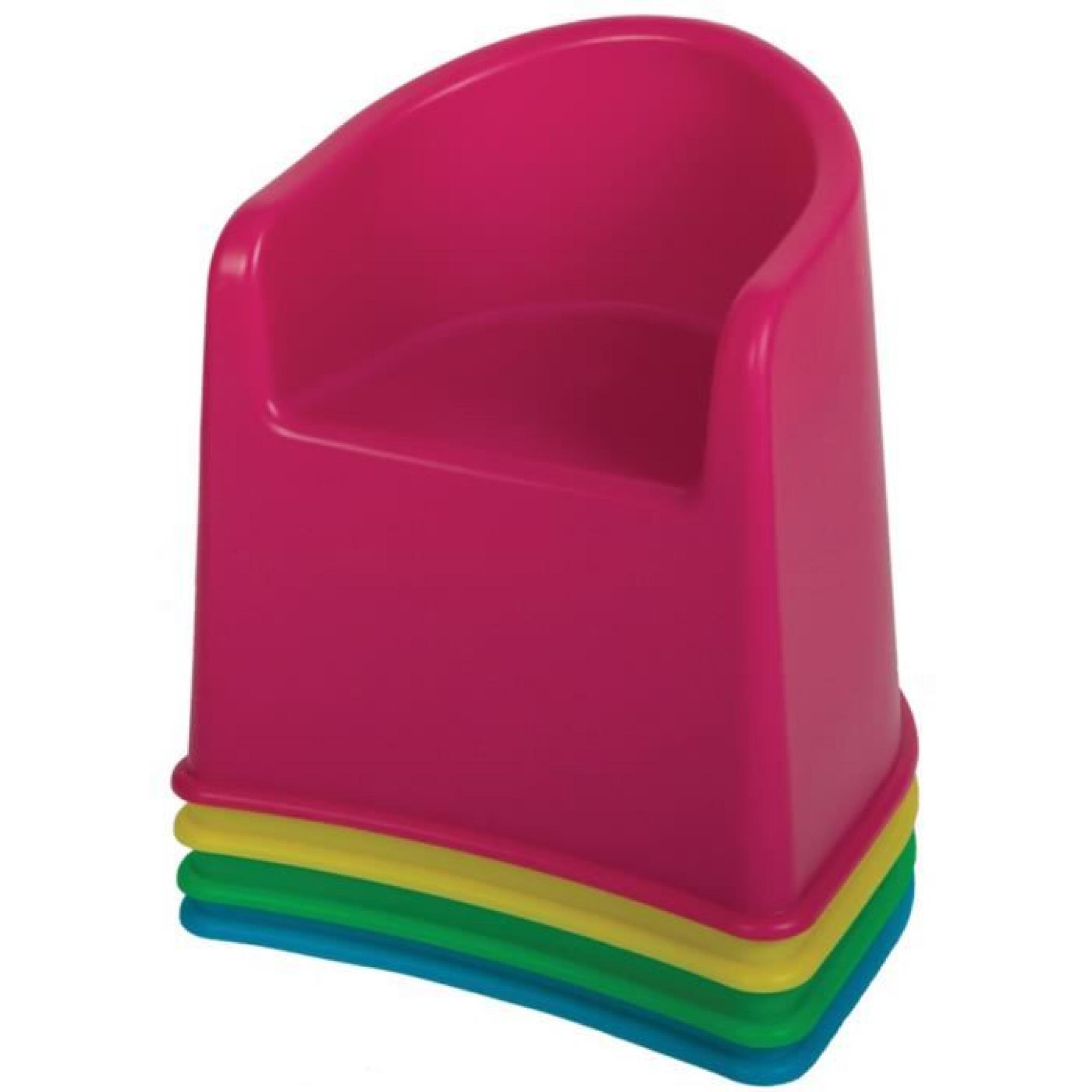 Chaises à remous pour enfants 4 couleurs, Dim : 47 x 39 x 39 cm pas cher