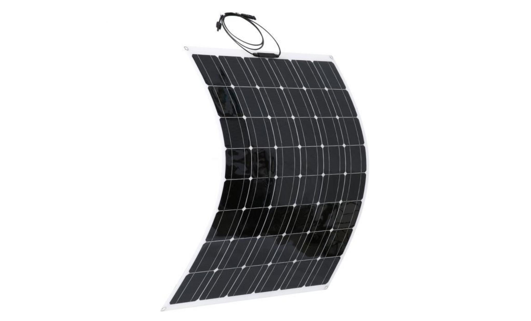 chargeur panneau solaire 200w alimentation flexible poids léger 109 x 81 x 5 cm pas cher