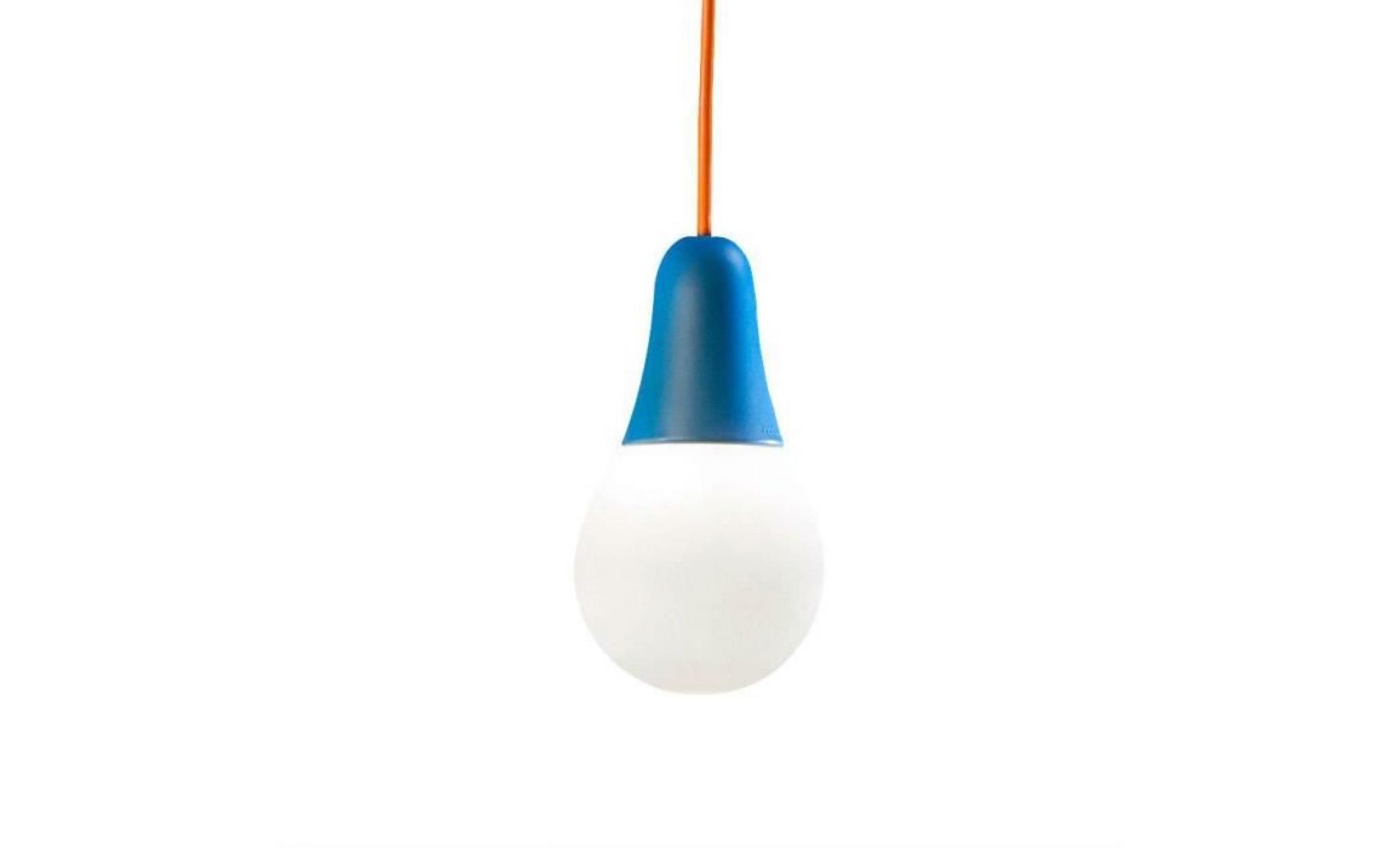 ciulifruli suspension d'extérieur h16cm bleu blanc martinelli luce | designé par emilliana martinelli