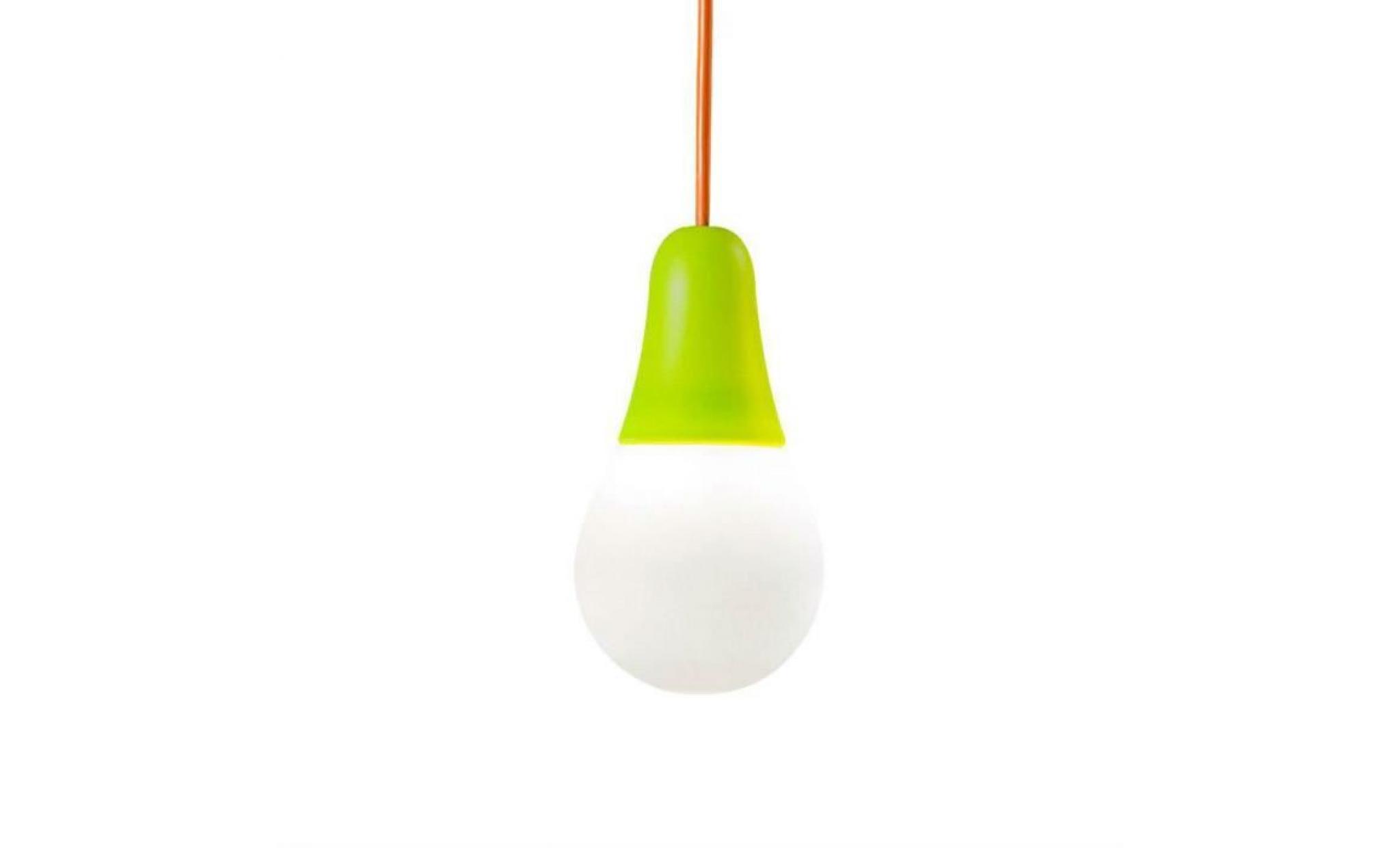 ciulifruli suspension d'extérieur h16cm vert blanc martinelli luce | designé par emilliana martinelli