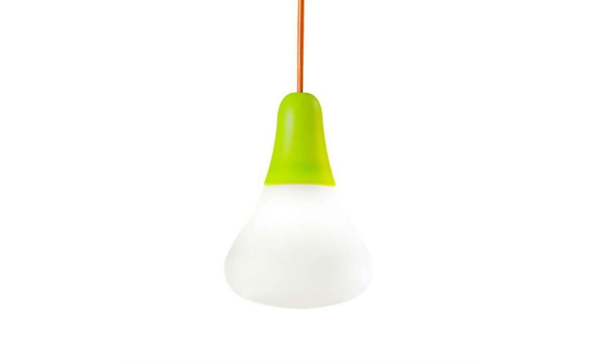 ciulifruli suspension d'extérieur h19cm vert blanc martinelli luce | designé par emilliana martinelli
