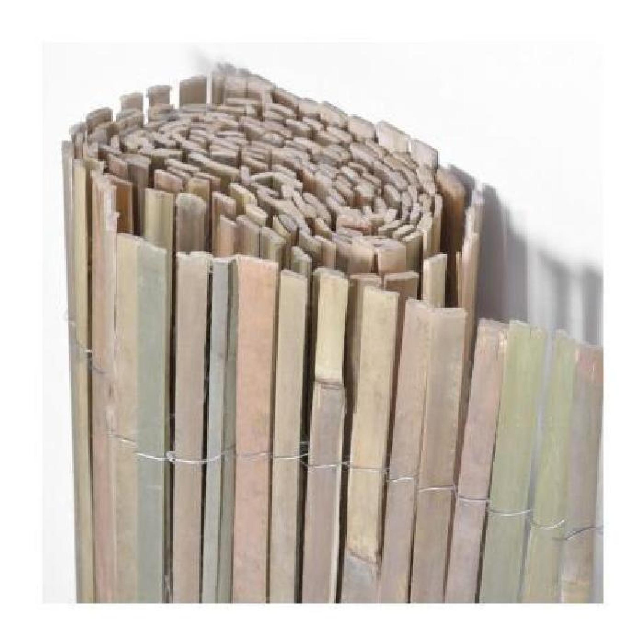 Clôture en bambou 100 x 400 cm Maja+