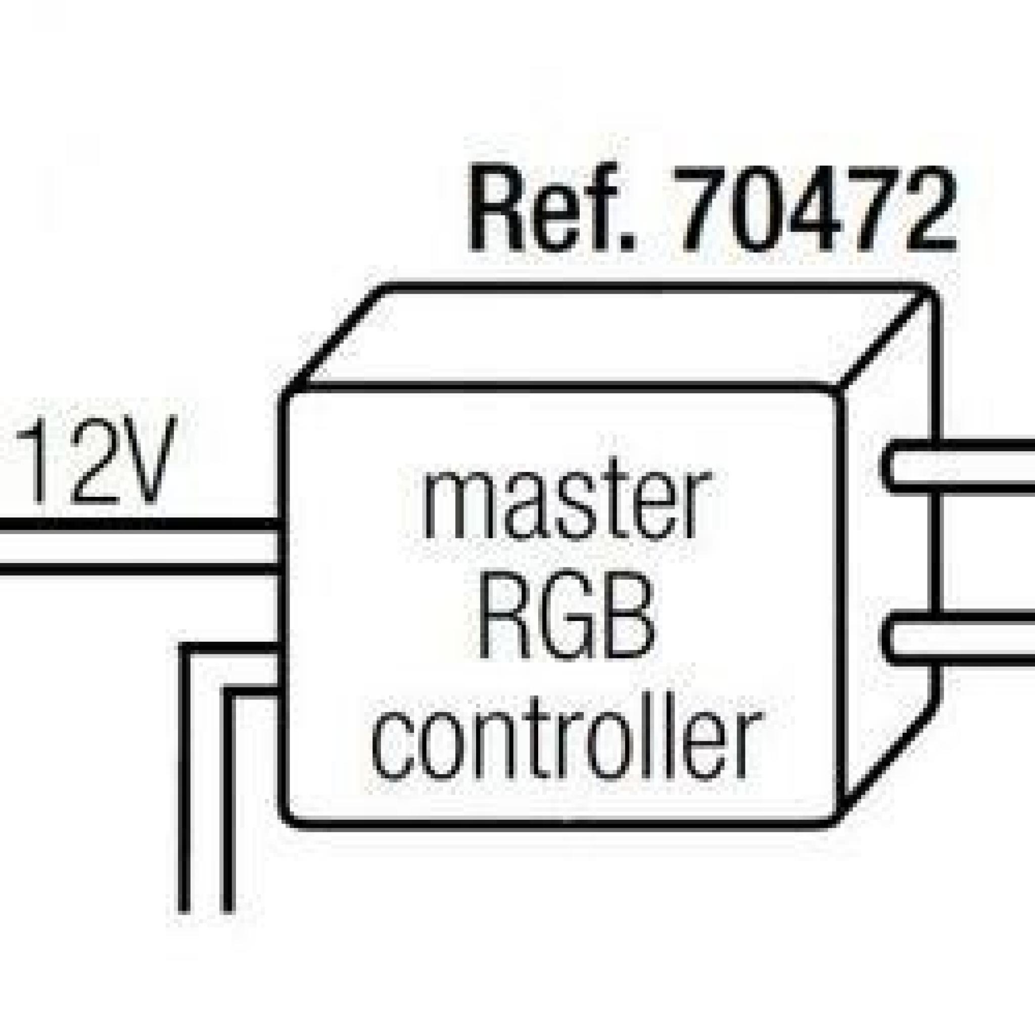Controleur principal LED RGB Infrarouge 12V de …