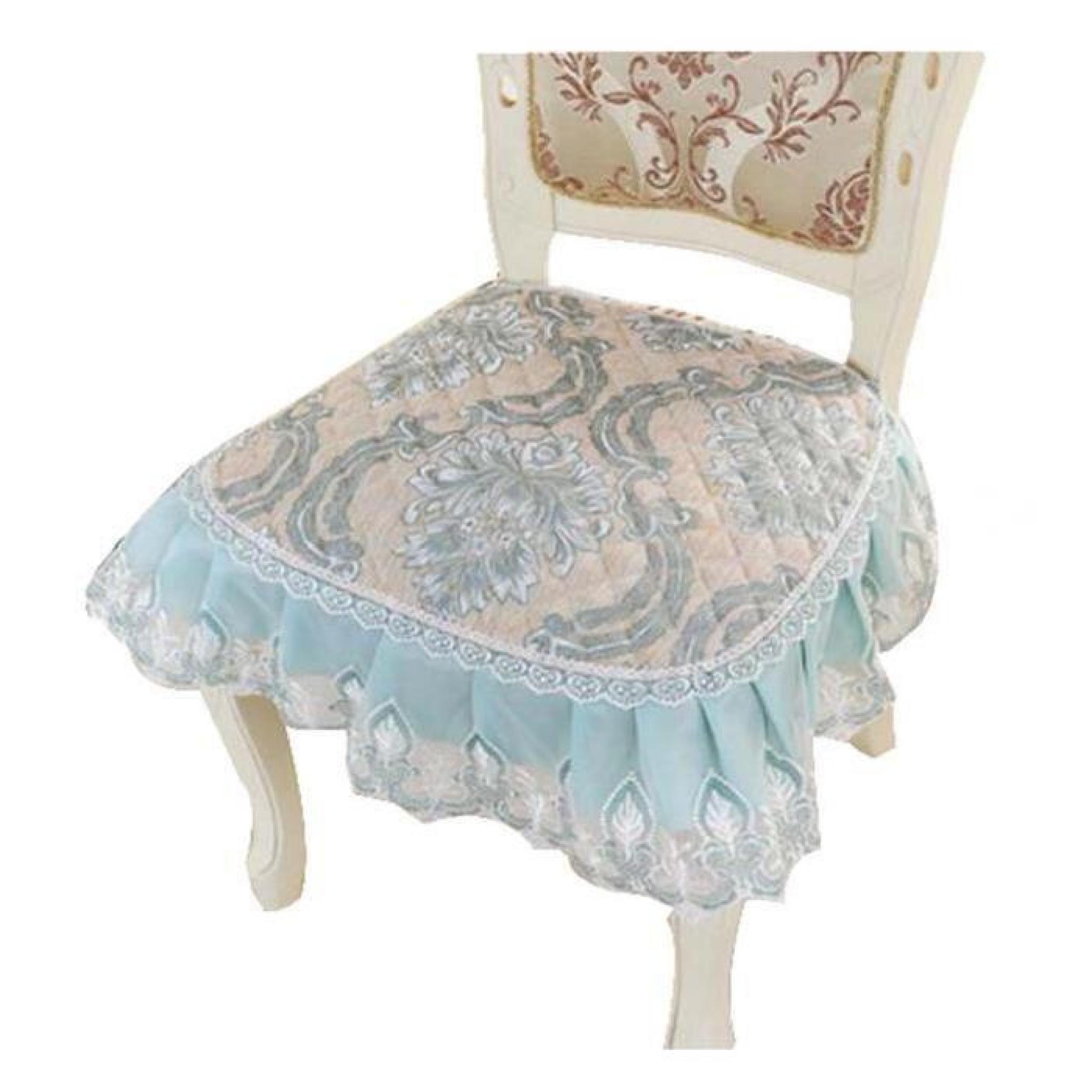 Coussins de chaise élégant style classique en dentelle - chaises de décoration