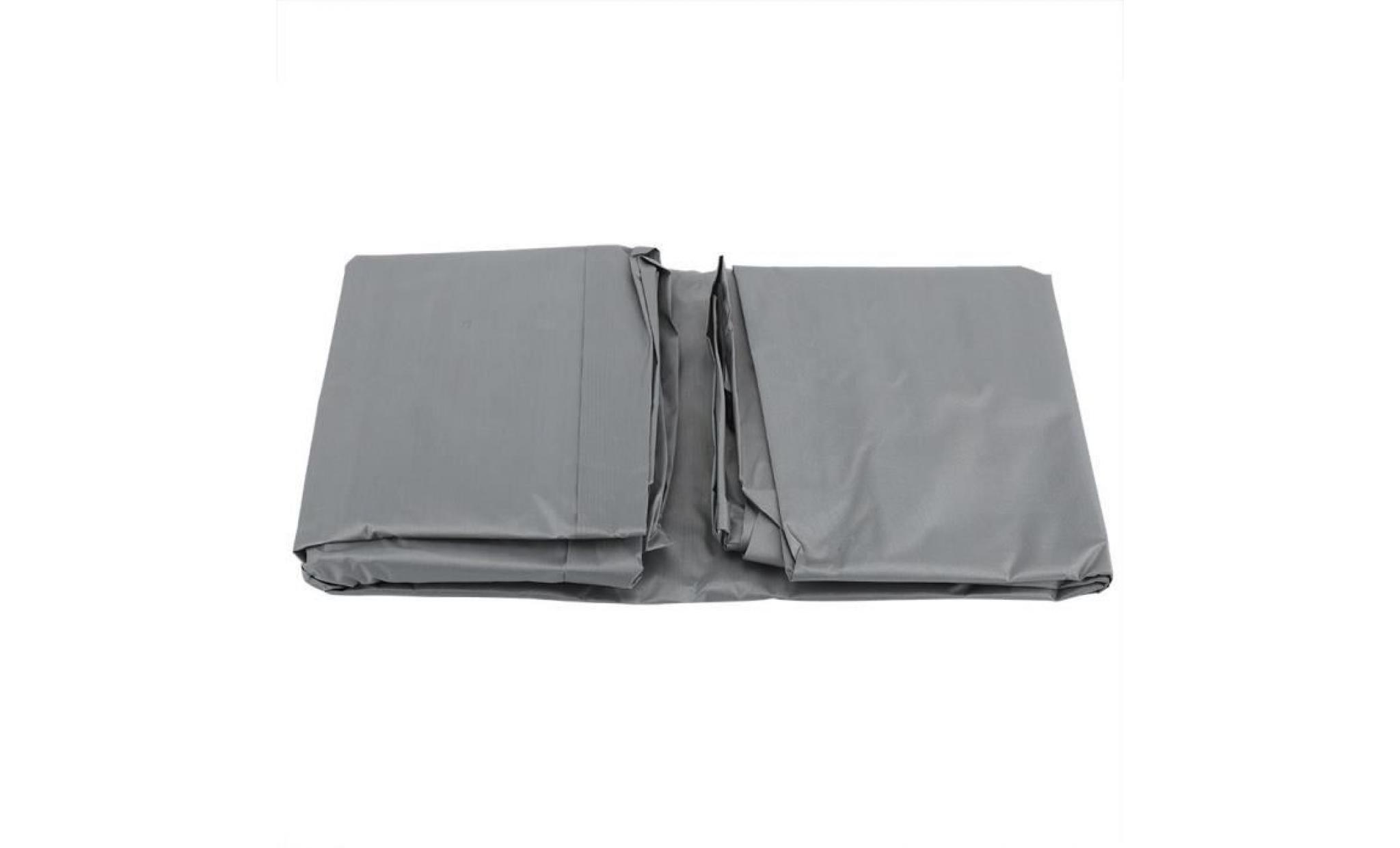 couvercle de siège de balançoire imperméable anti poussière résistant à la pluie durable gris   qilu pas cher
