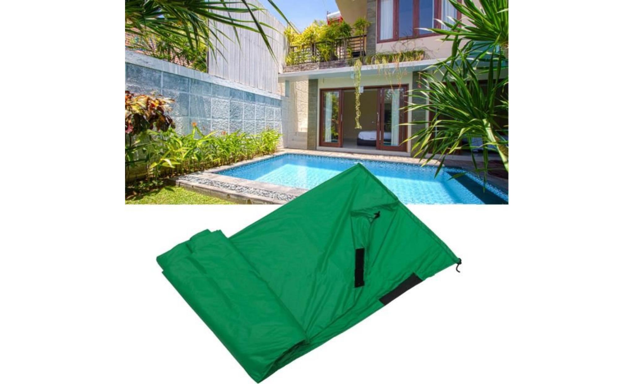 couverture de piscine chauffée pour patio protecteur imperméable à l'eau pour usage intensif en plein air(m) pas cher