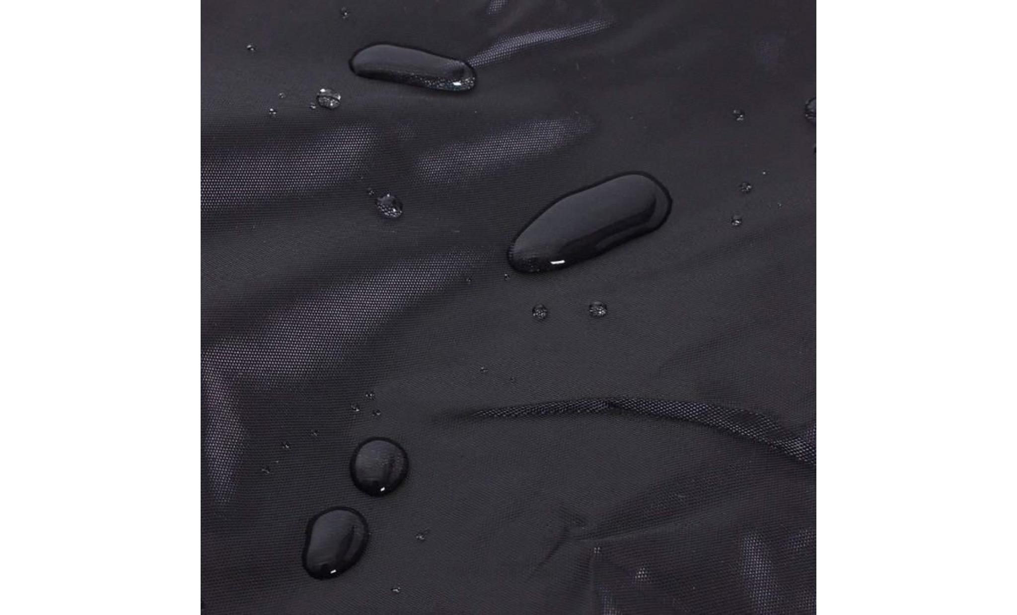 couverture noire imperméable de bbq accessoires de bbq couverture de gril anti pluie anti poussière gaz de charbon de bois barbecue pas cher