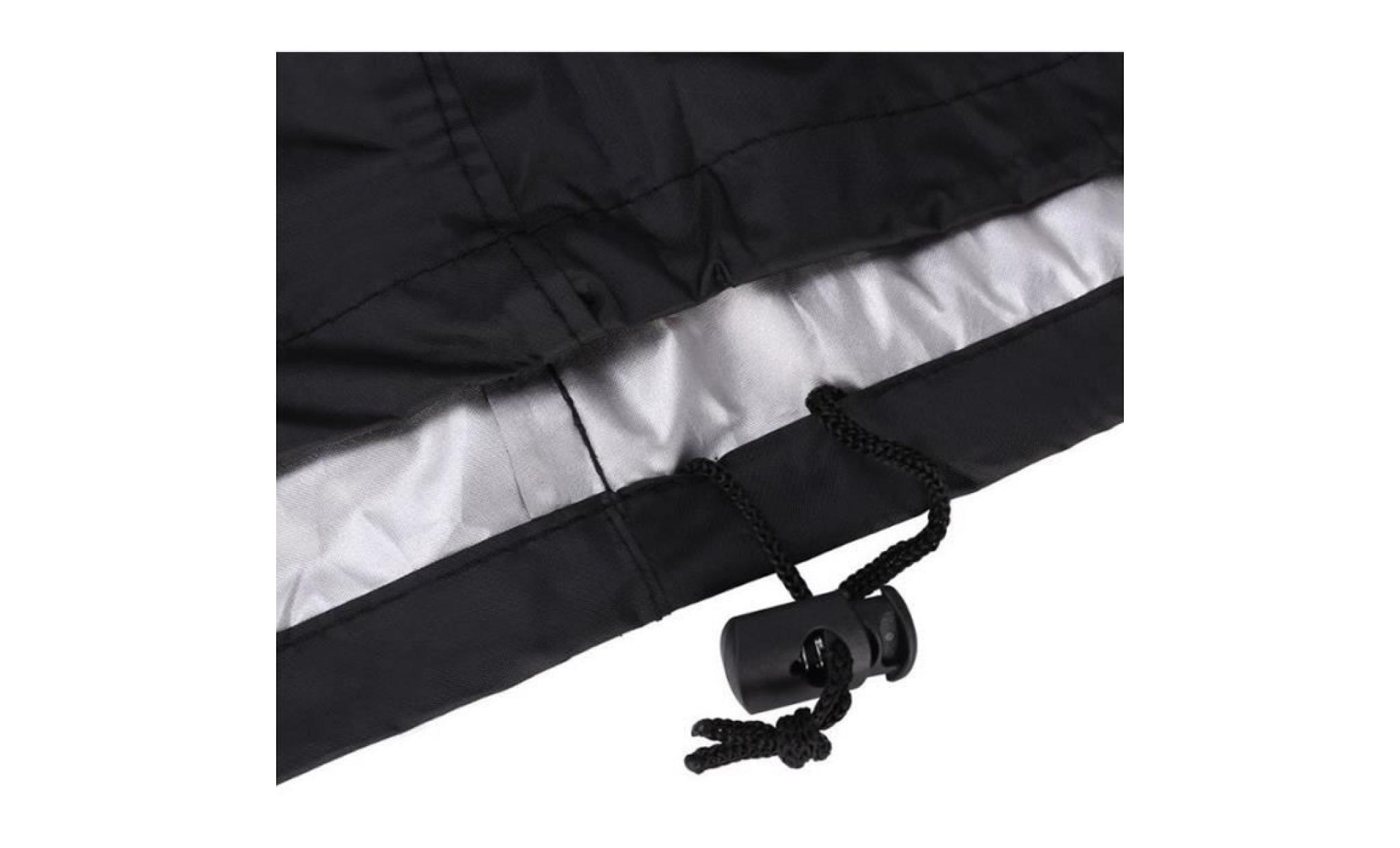 couverture noire imperméable de bbq accessoires de bbq couverture de gril anti pluie anti poussière gaz de charbon de bois barbecue pas cher