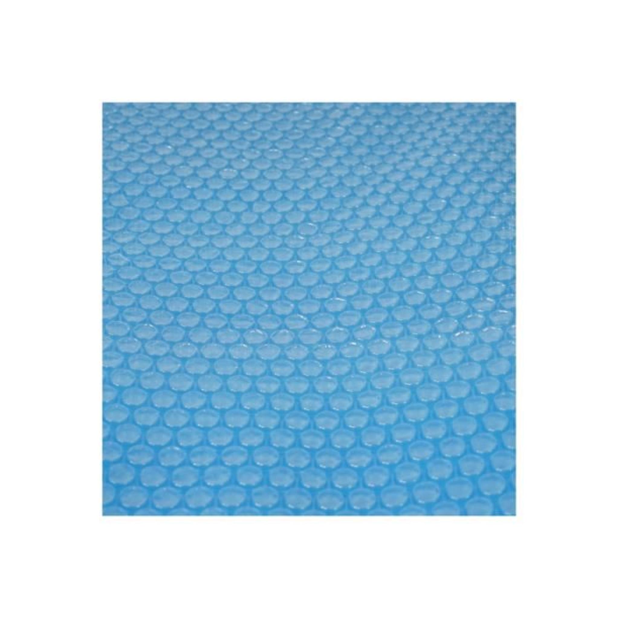 couverture solaire, bleu, épaisseur: 400 um, ovale, 9,14x4,57 m