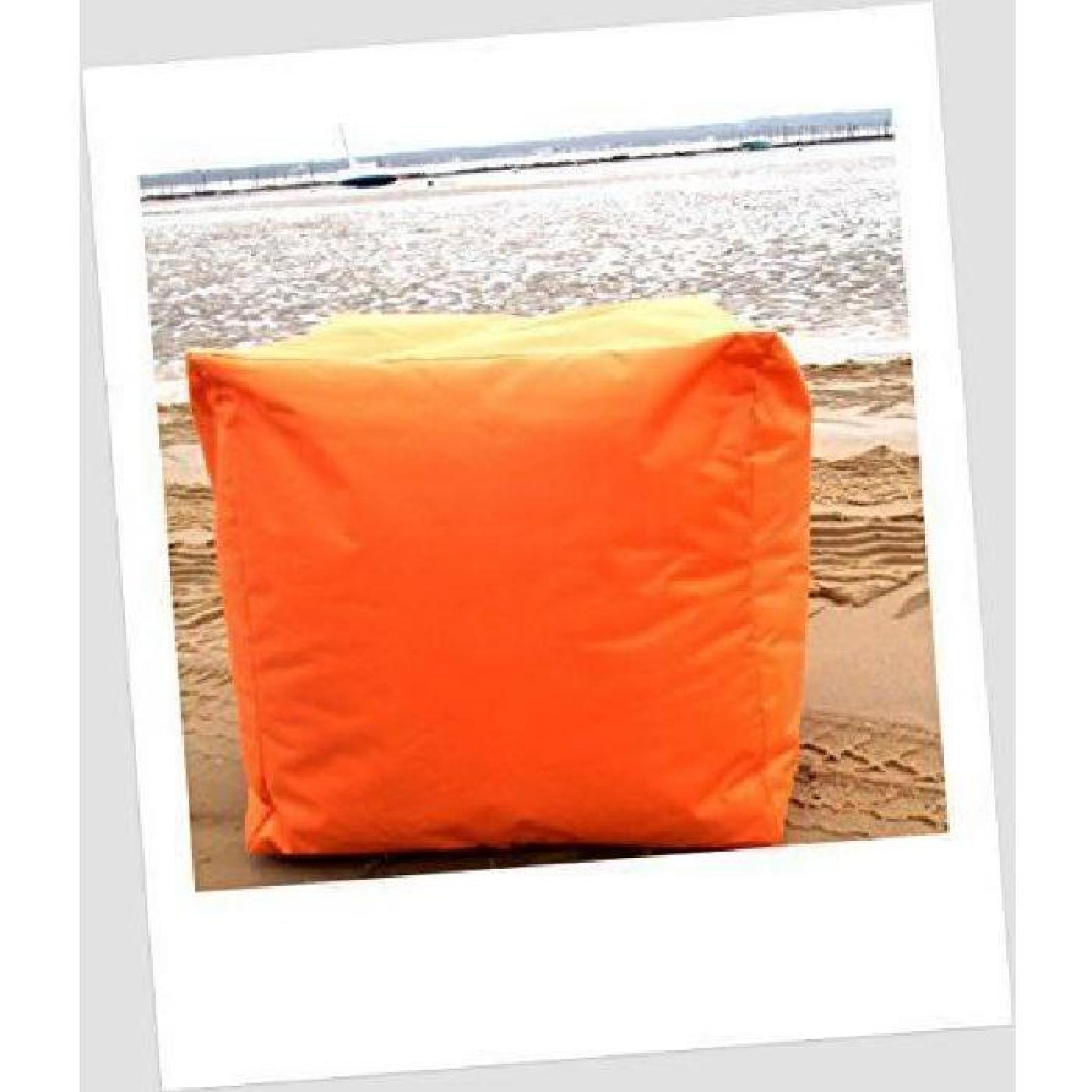 Cube 101701 Pouf Polyester Orange