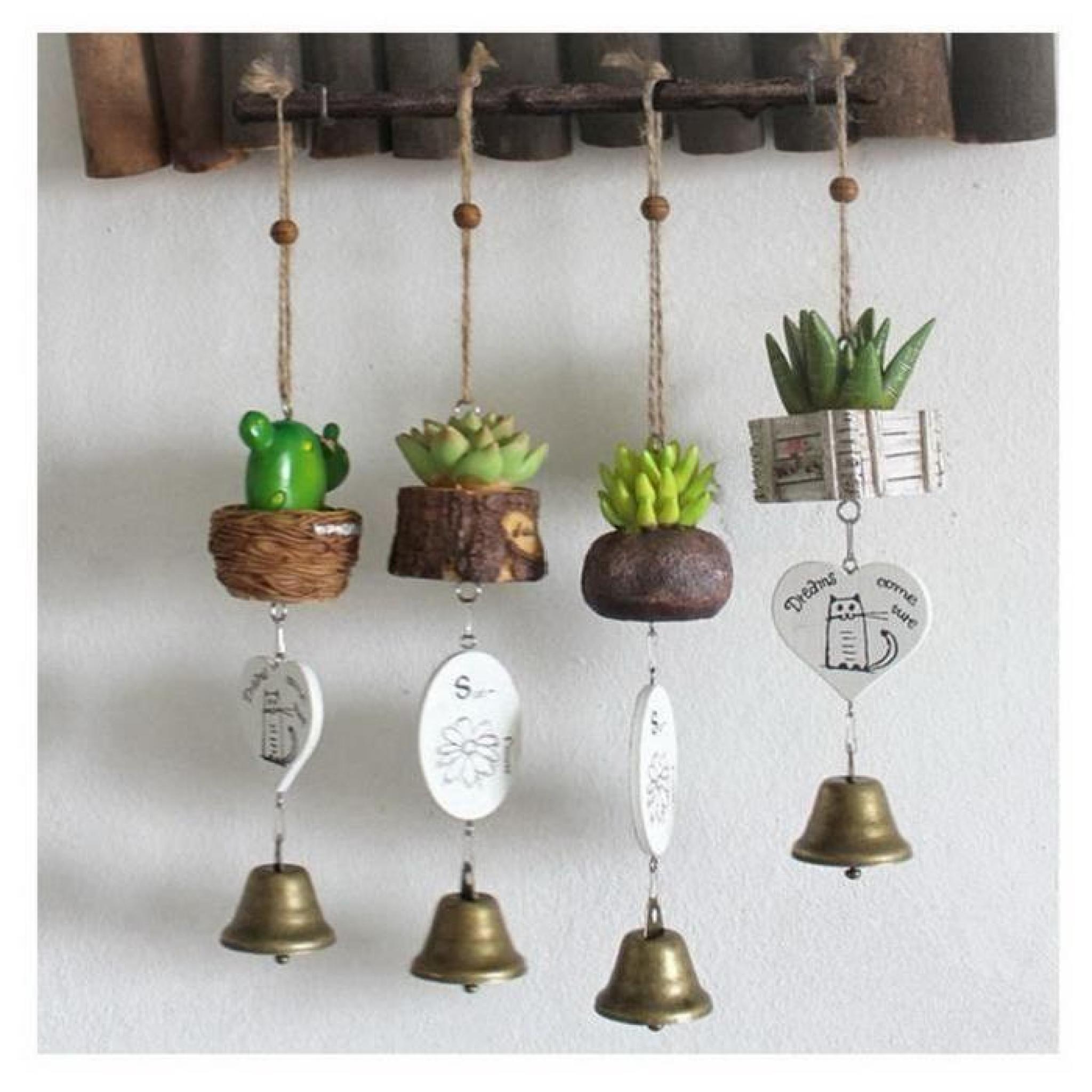 délicate campanula / créative carillons à vents, joli cactus pas cher