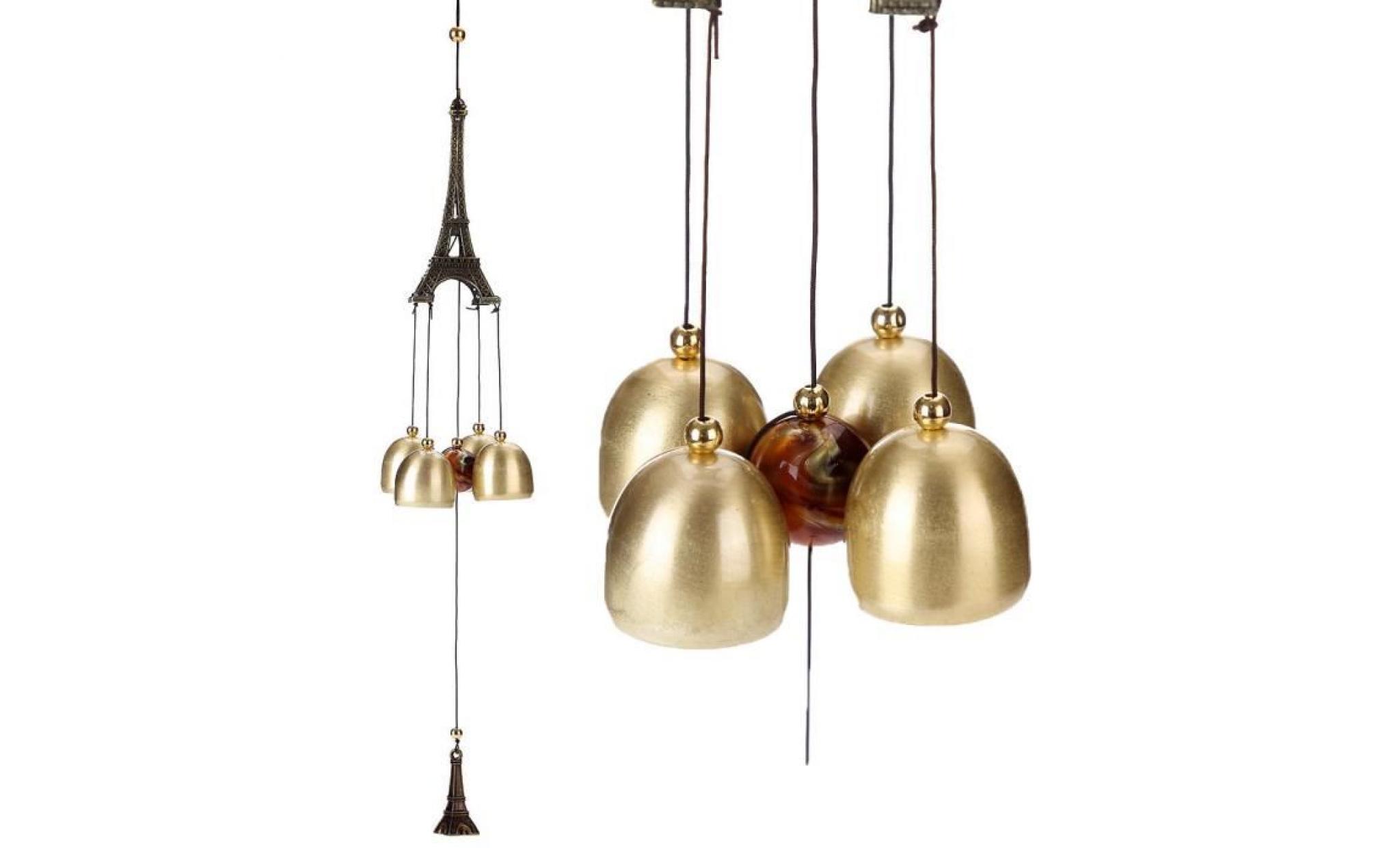 deuxsuns®amazing chime grace collection grand son bronze couleur bells carillons éoliens @1613