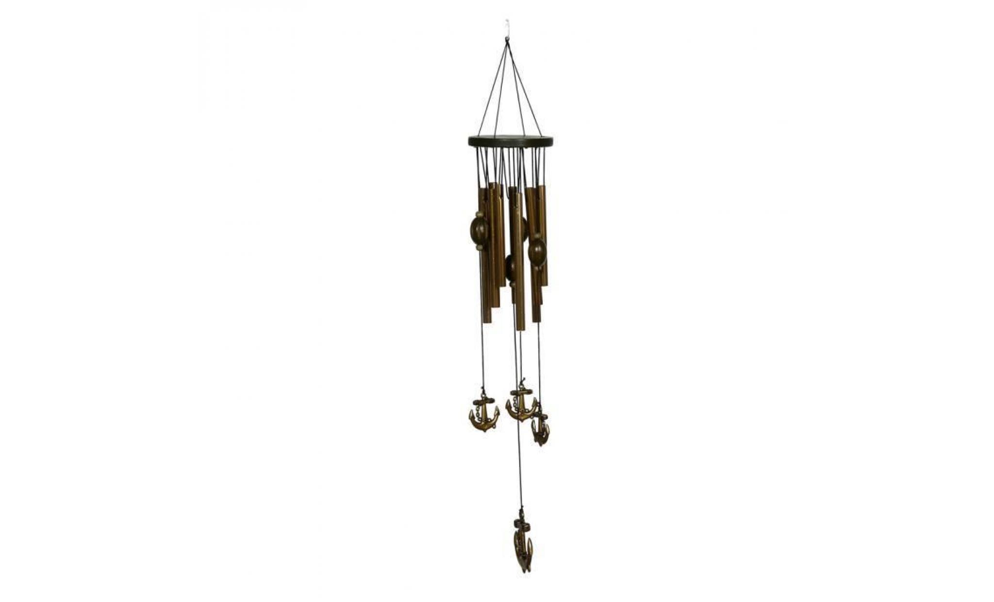 deuxsuns®grand son bronze cloche de couleur carillons éoliens @2506 pas cher