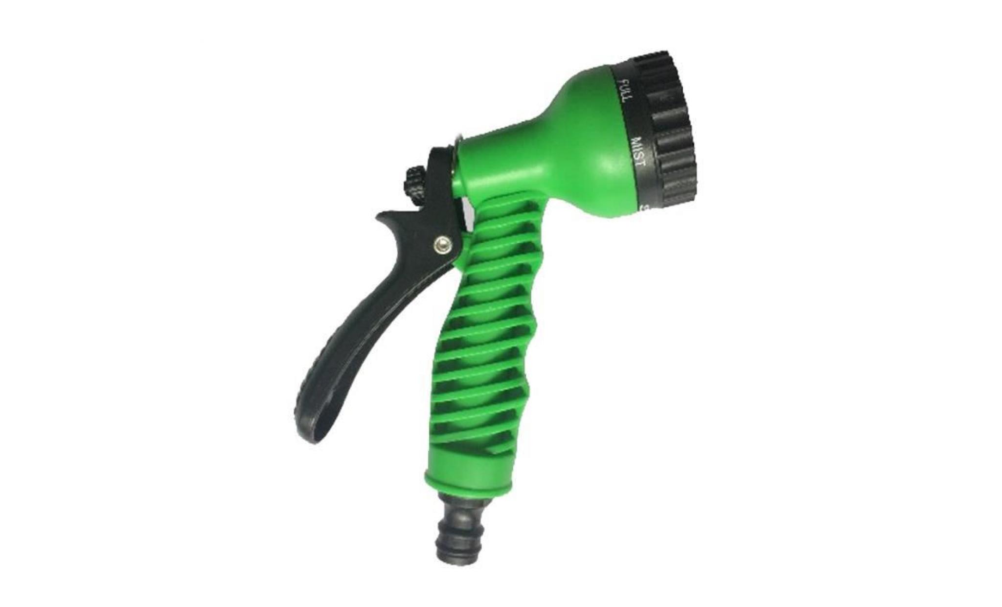 eau de lavage 25ft tuyau d'arrosage rétractable eau voiture tuyau télescopique outils de plomberie wash outil //vert pas cher