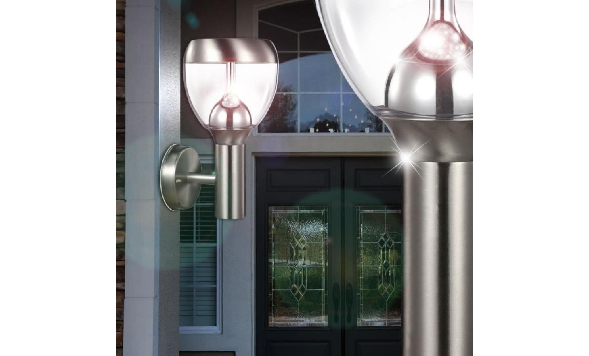 Éclairage applique del 11 watts jardin lampe acier inoxydable luminaire mural pas cher