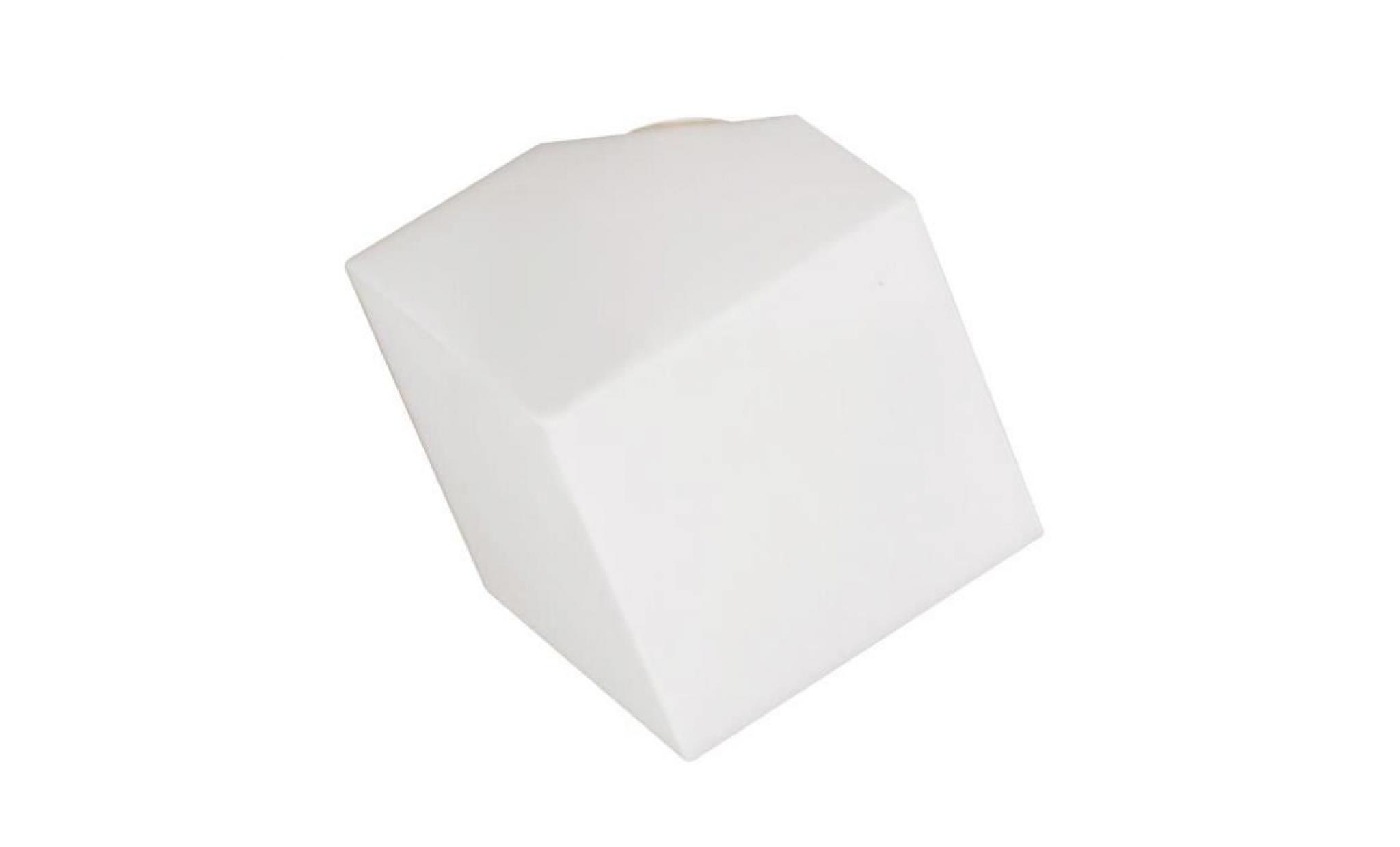 edge applique ou plafonnier d'extérieur h48cm blanc artemide | designé par alessandro mendini