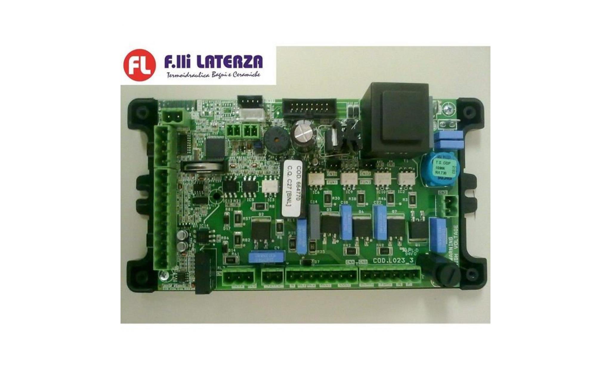 edilkamin electronic board board l023 + lid code 664770 flexai droflexa c  rechauffeur