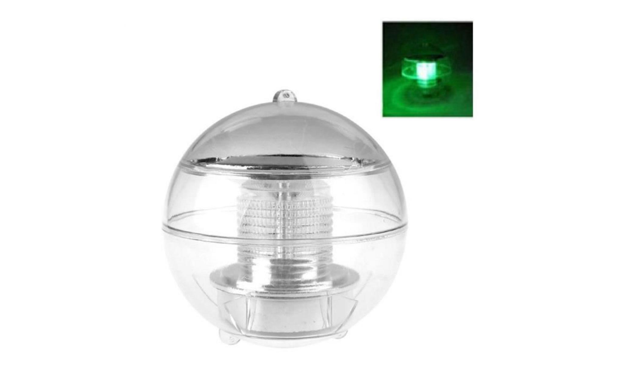 efuture  lampe flottante à eau solaire lumière vert