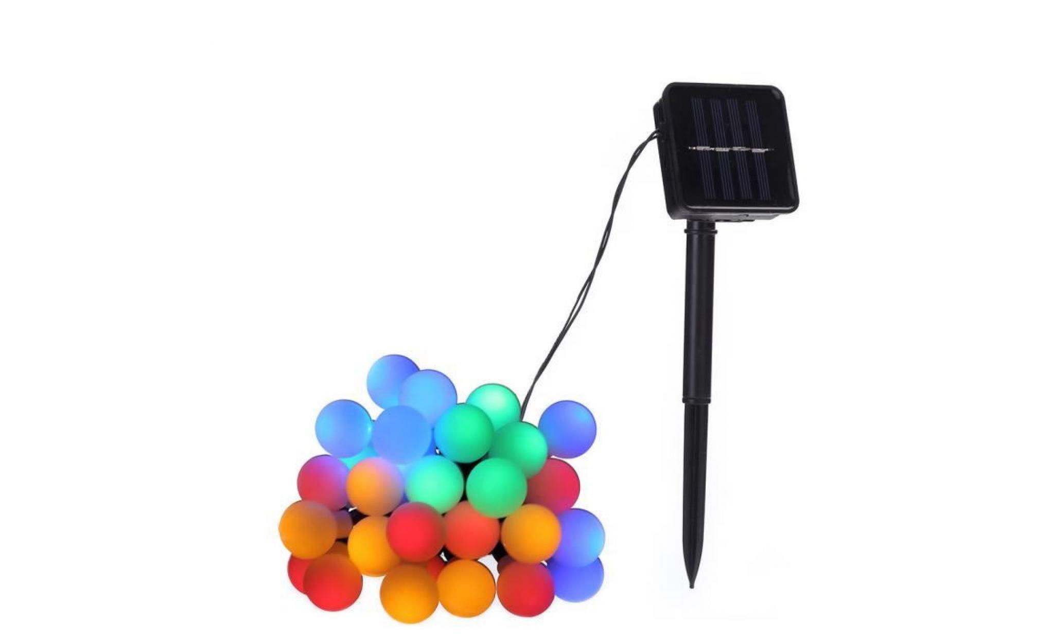 Énergie solaire scrub balle guirlandes party décor frappant avec 30 perles led li616627