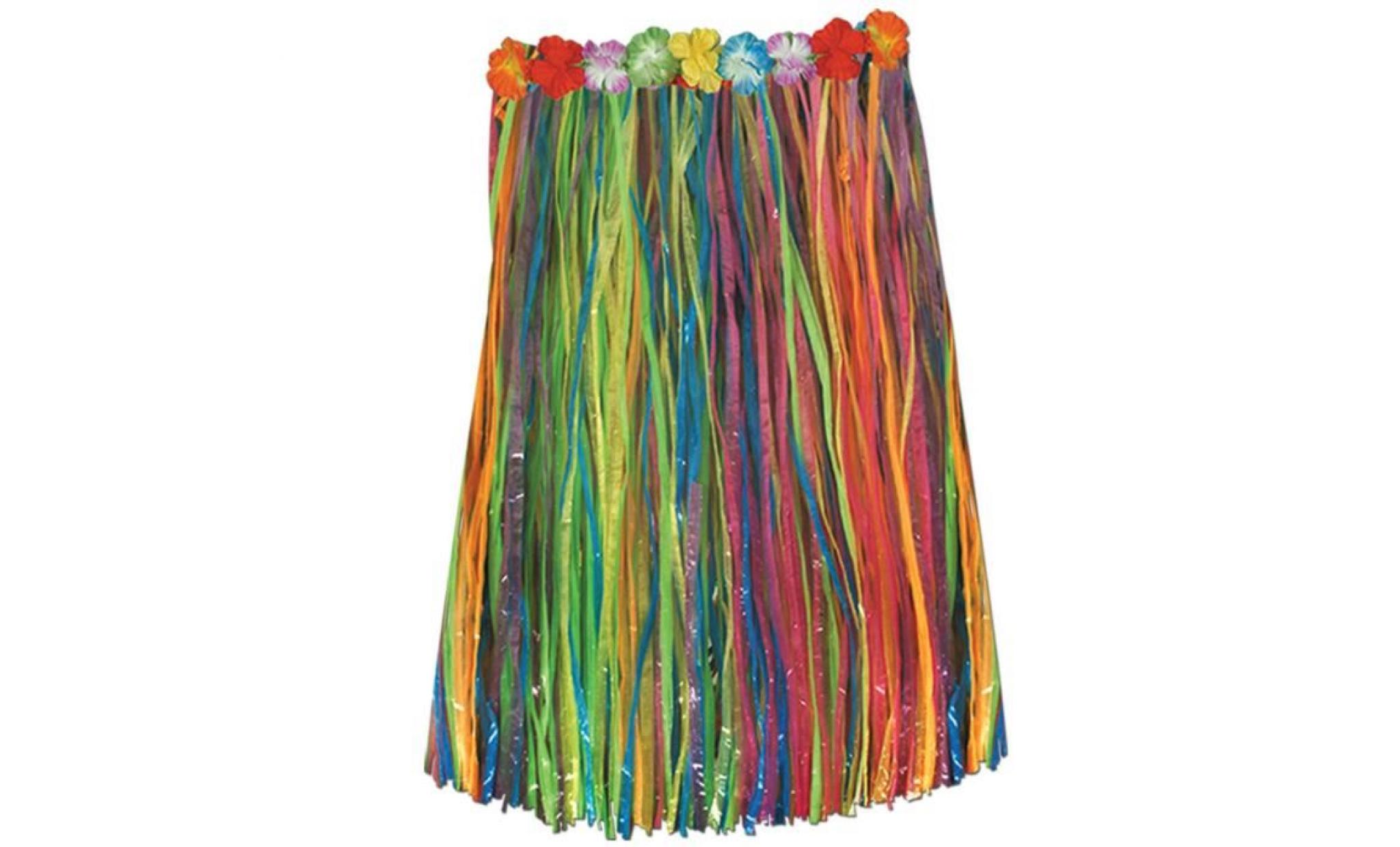 enfant multi couleur gazon artificiel hula jupe à motif floral baudrier 1gcdky