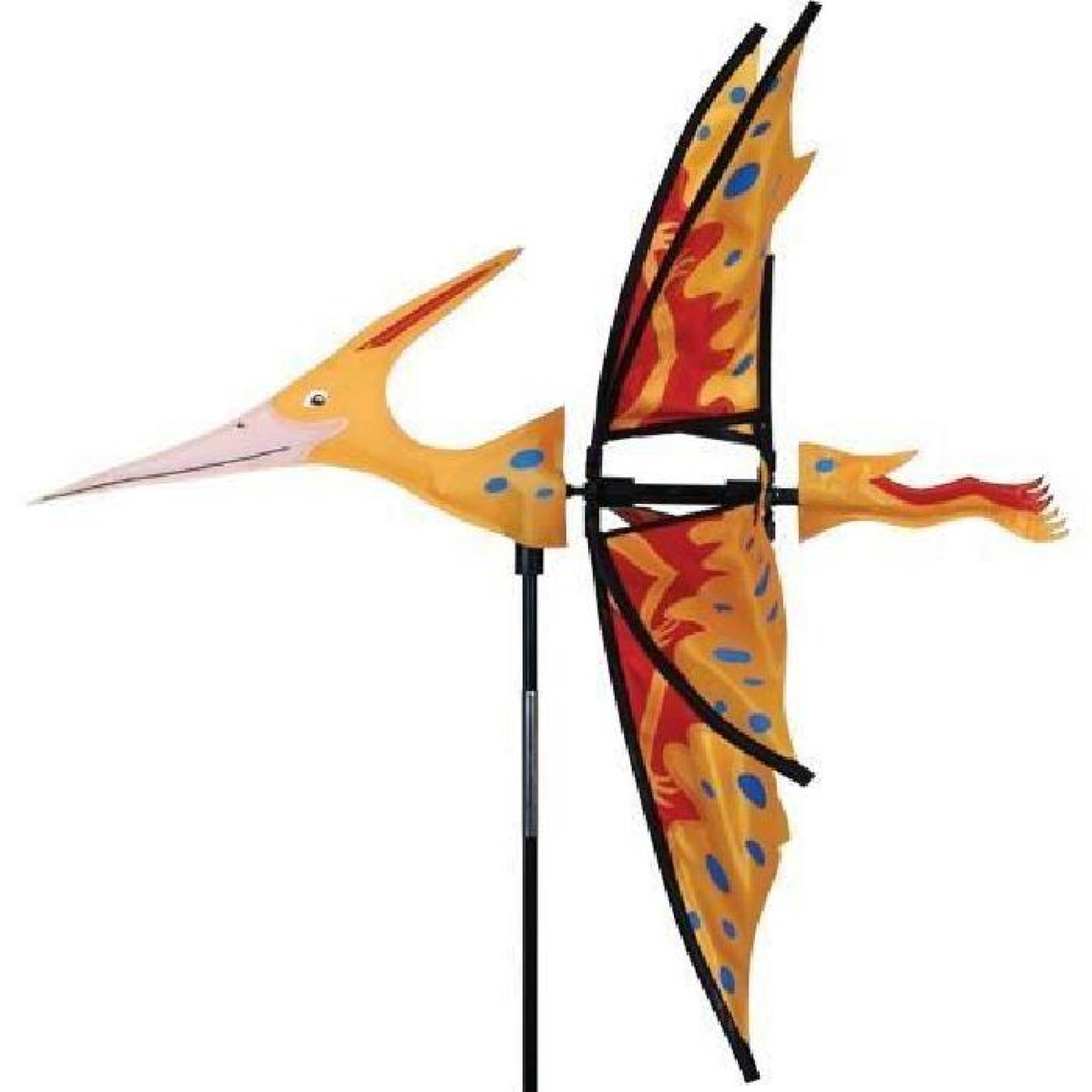 Epouvantail, moulin à vent Ptéranodon dinosaure