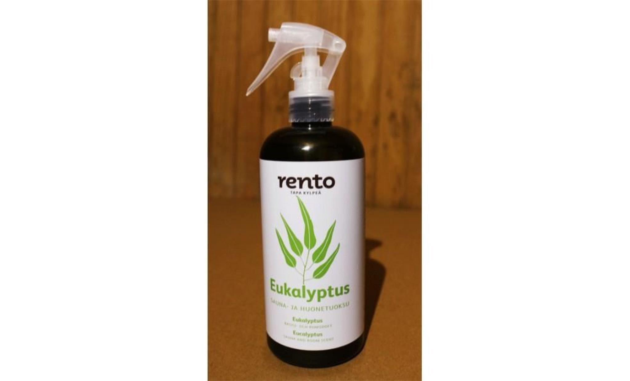 Essence d'eucalyptus spray pour sauna et pièces - Rento (400ml) pas cher