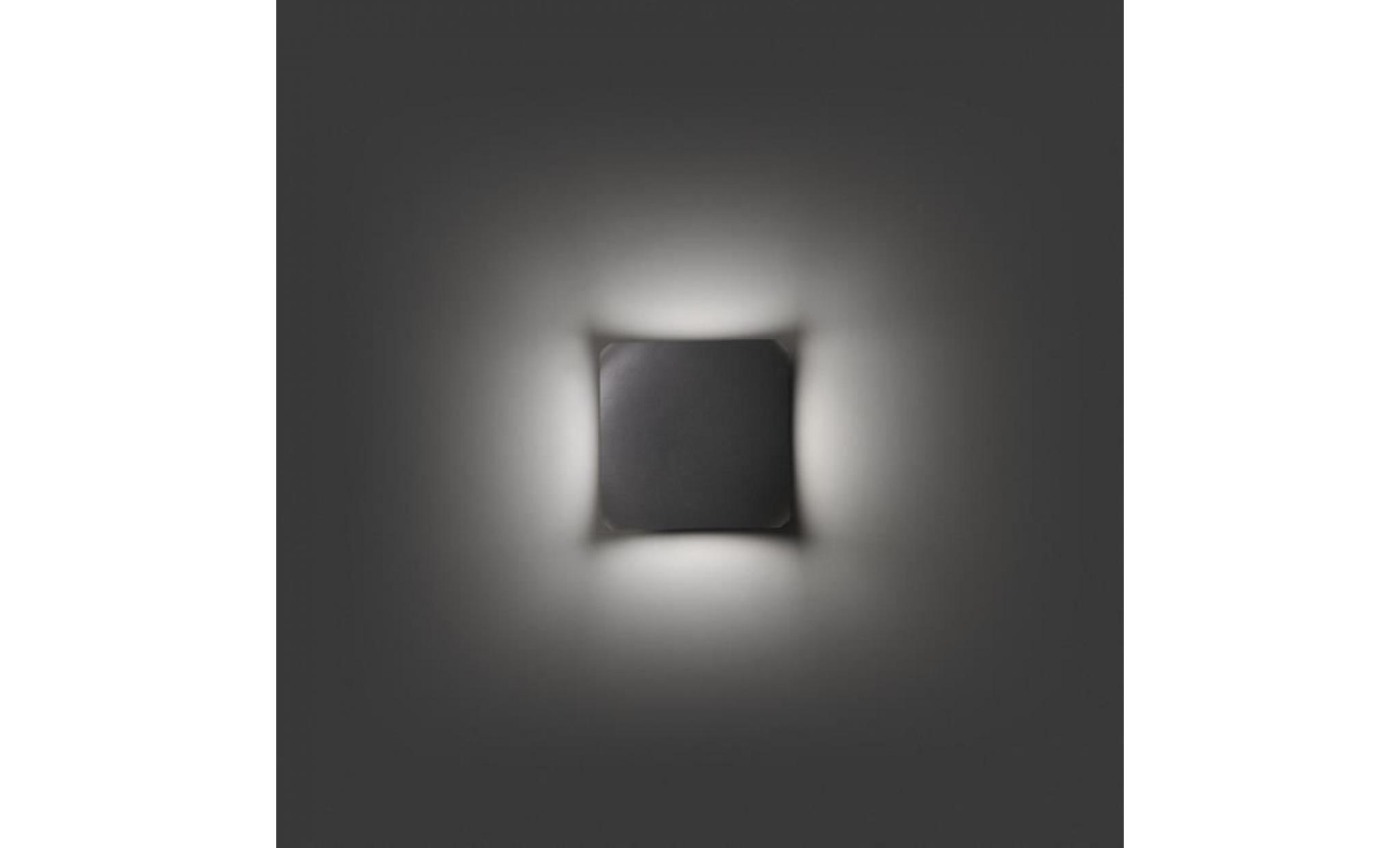 Faro - Applique extérieure anthracite Bu-oh LED IP65 H15 cm - Anthracite 15,5 cm Gris pas cher