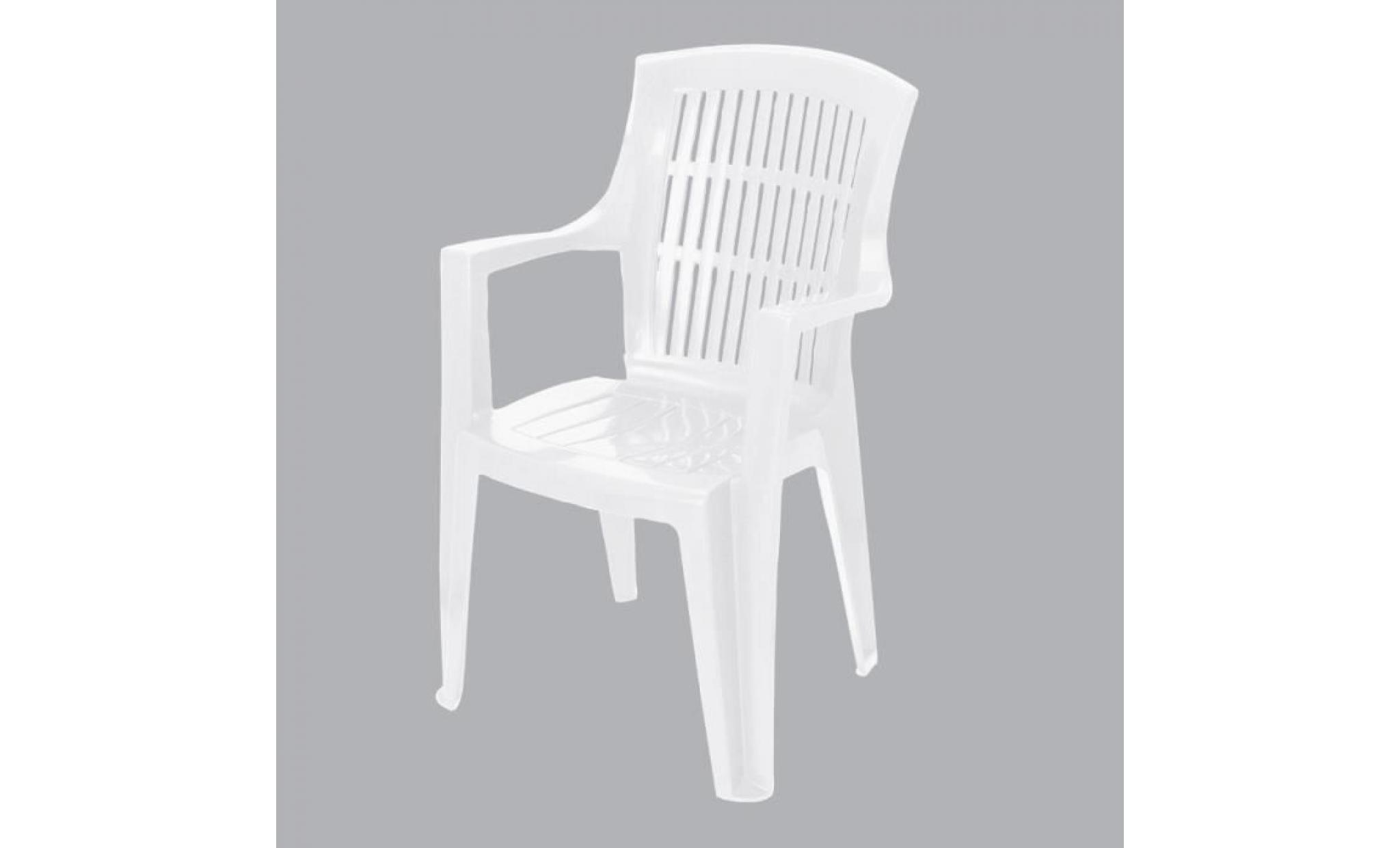 fauteuil de jardin arpa blanc