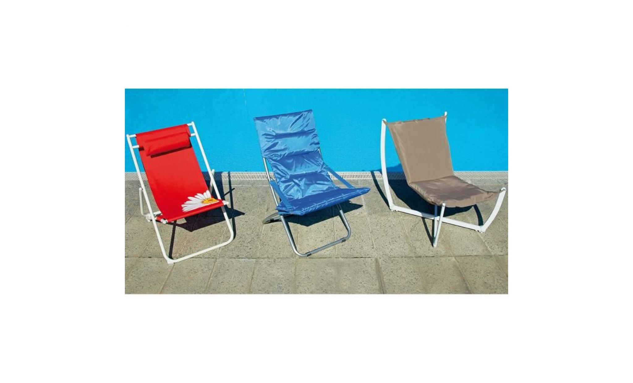 fauteuil de jardin en fer époxy blanc, coloris rouge foncé   dim : h 85 x l 90 x p 70 cm pas cher