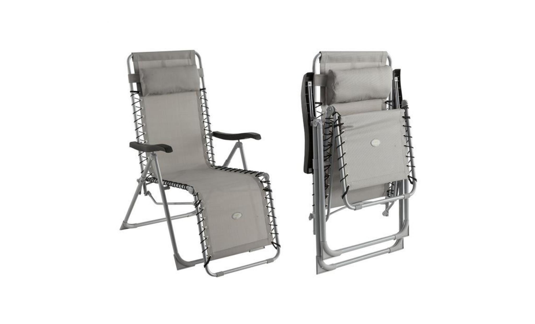 fauteuil relax silos gris
