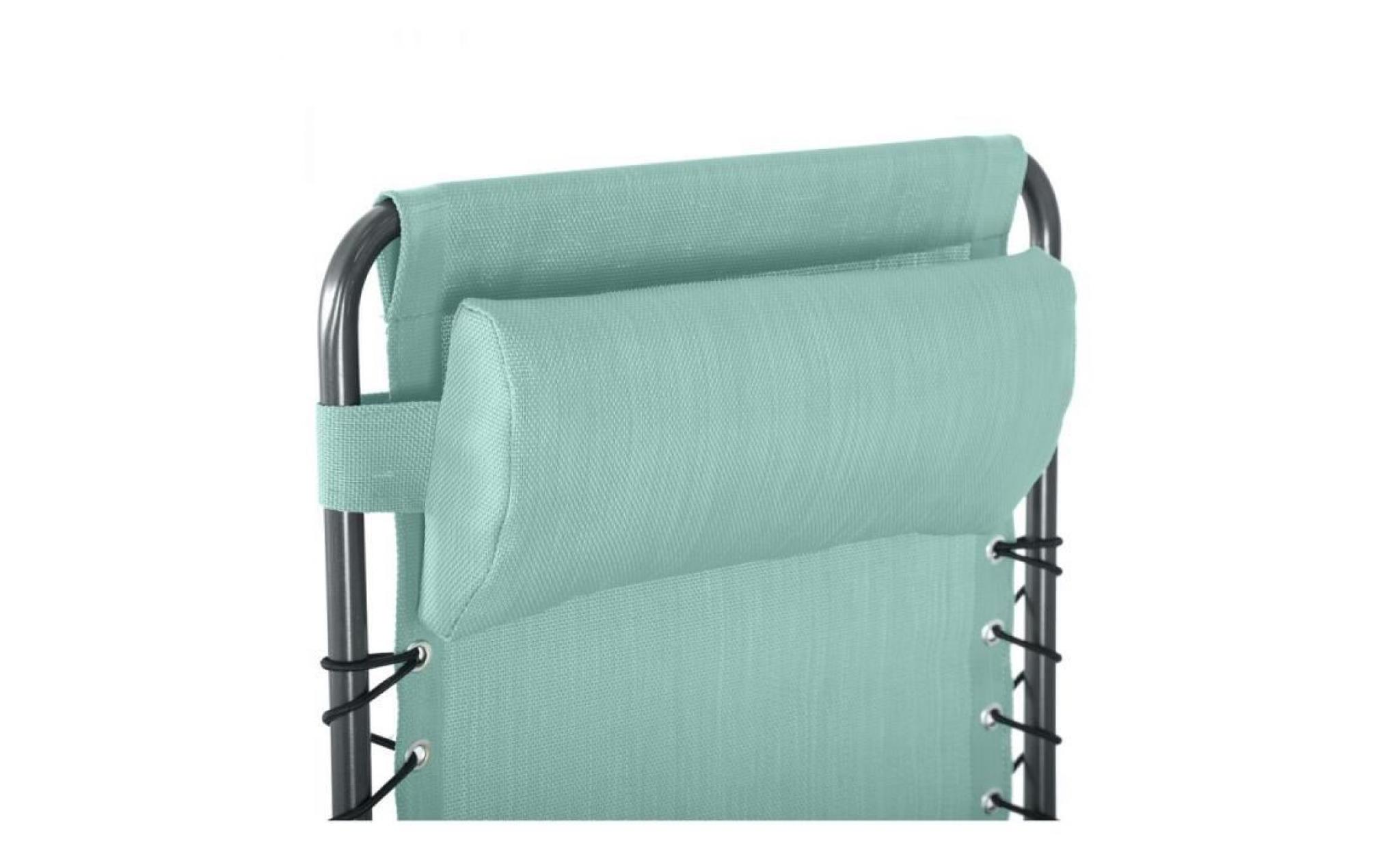 fauteuil détente d'extérieur hespéride silos celadon pas cher