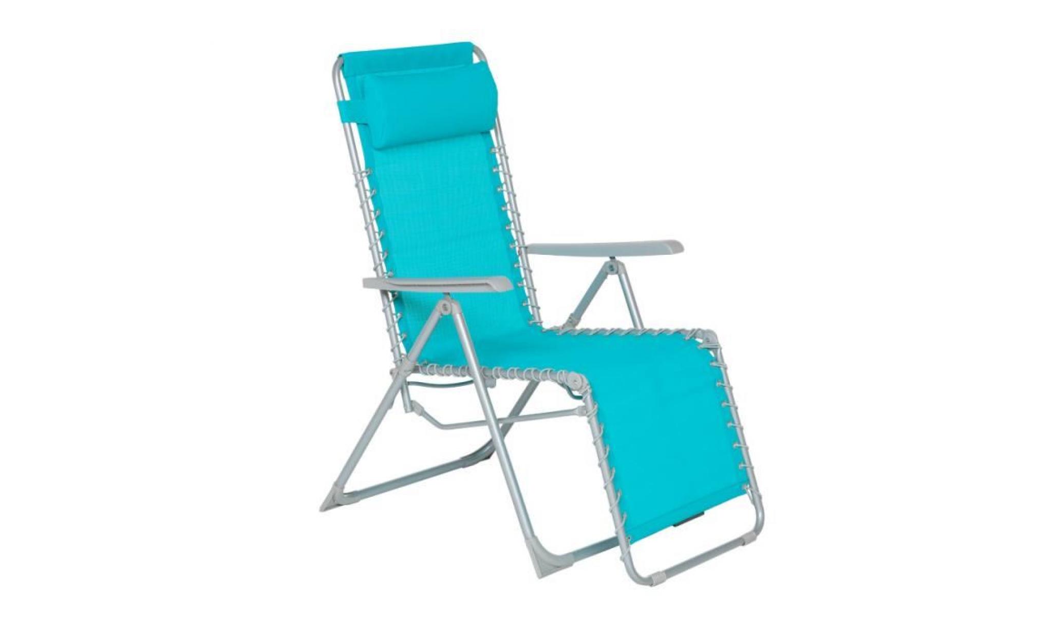 fauteuil relax silos turquoise
