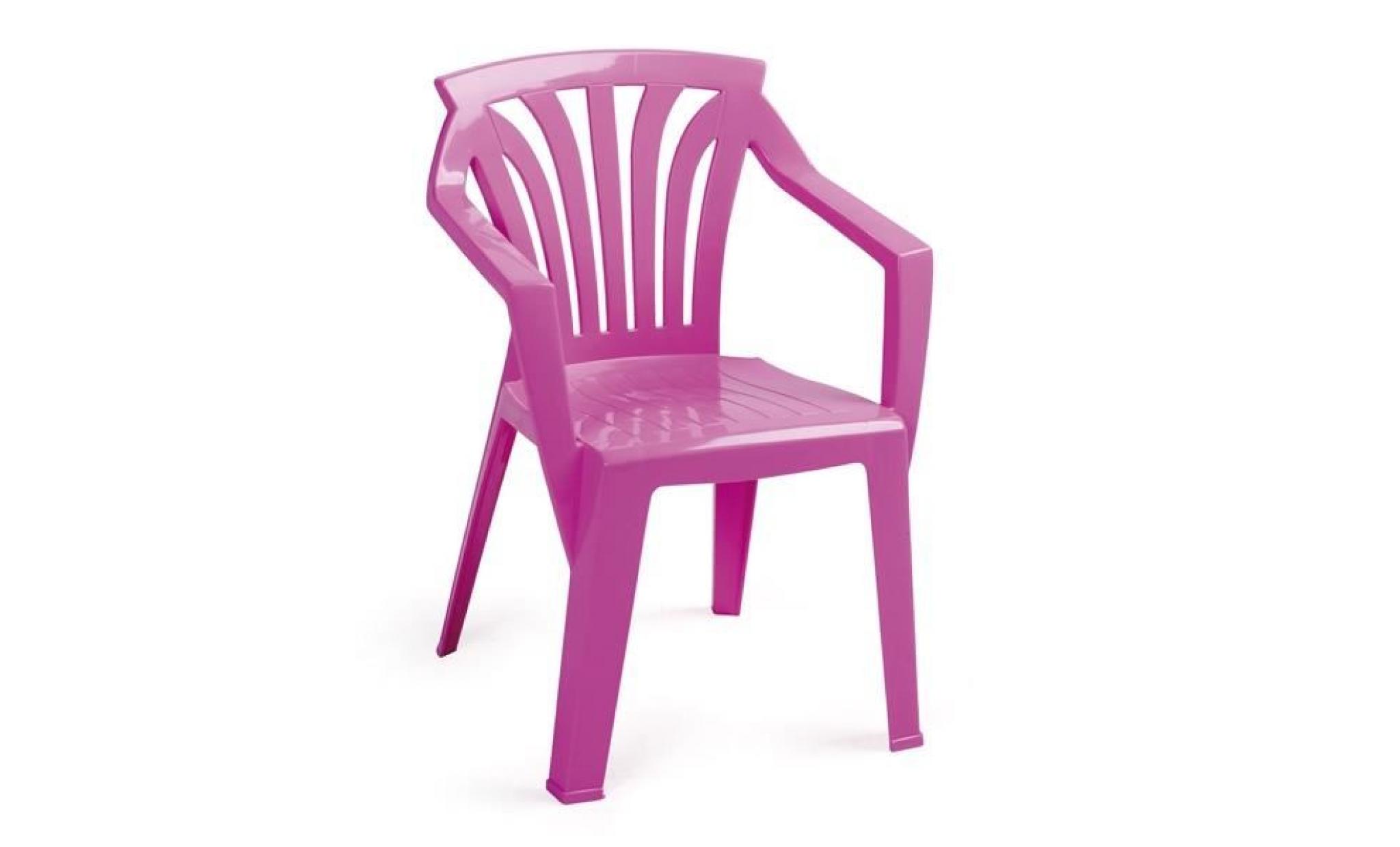 fauteuil enfant nardi ariel   rose fushia