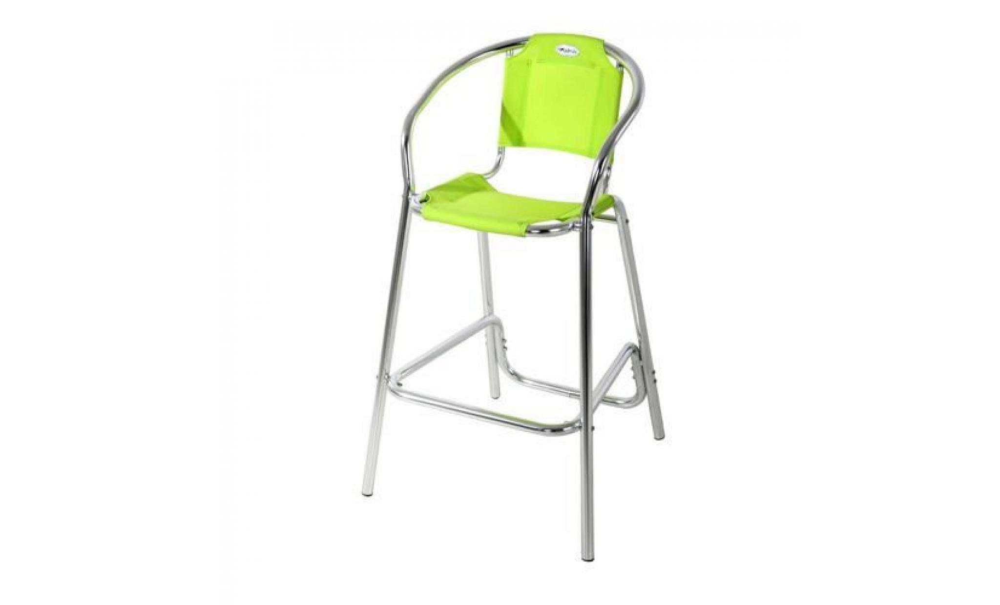 fauteuil haut ciudadella   vert anis pas cher